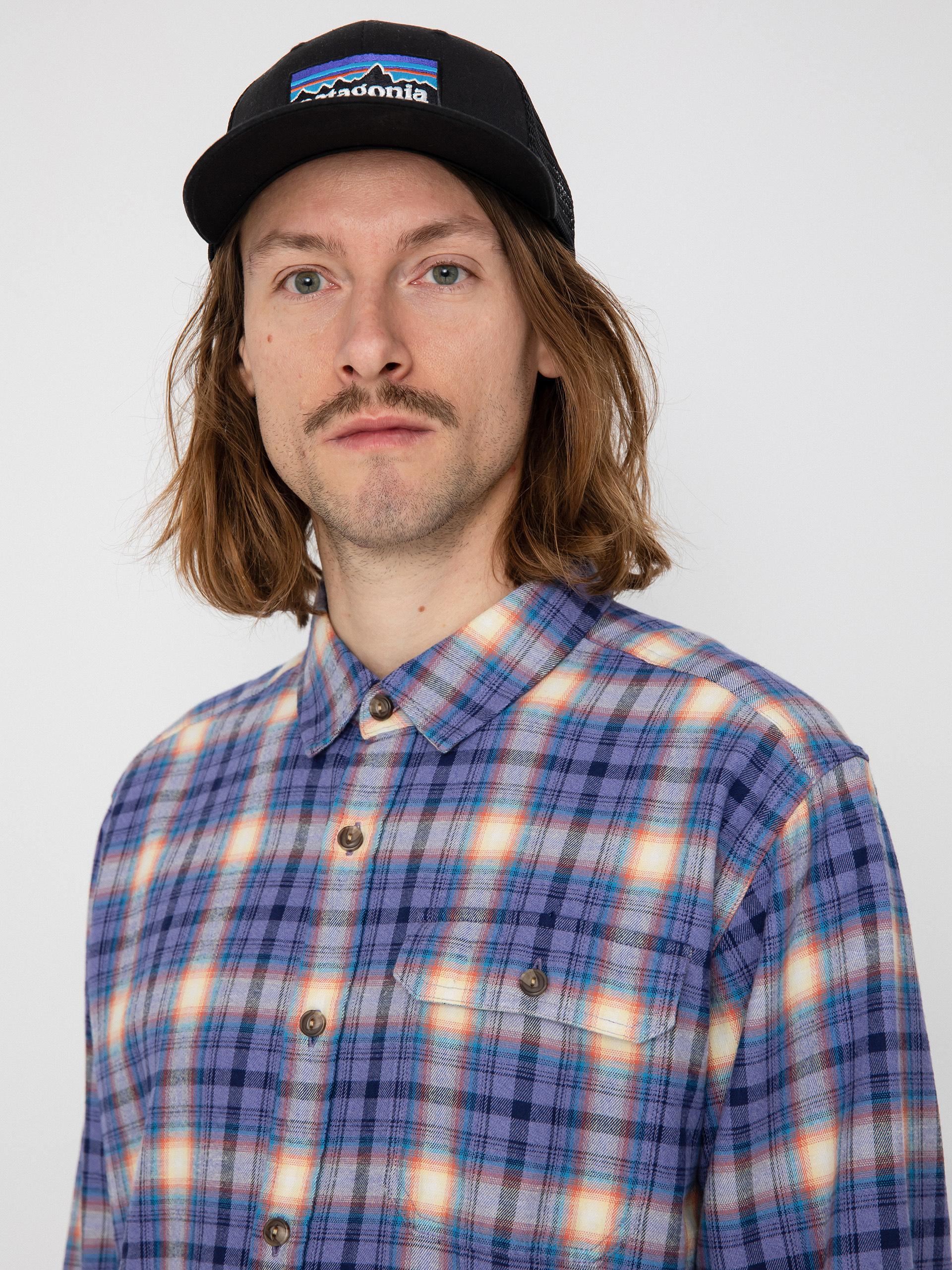 Košile Patagonia Cotton in Conversion Lightweight Fjord (ombre vintage/perennial purple)