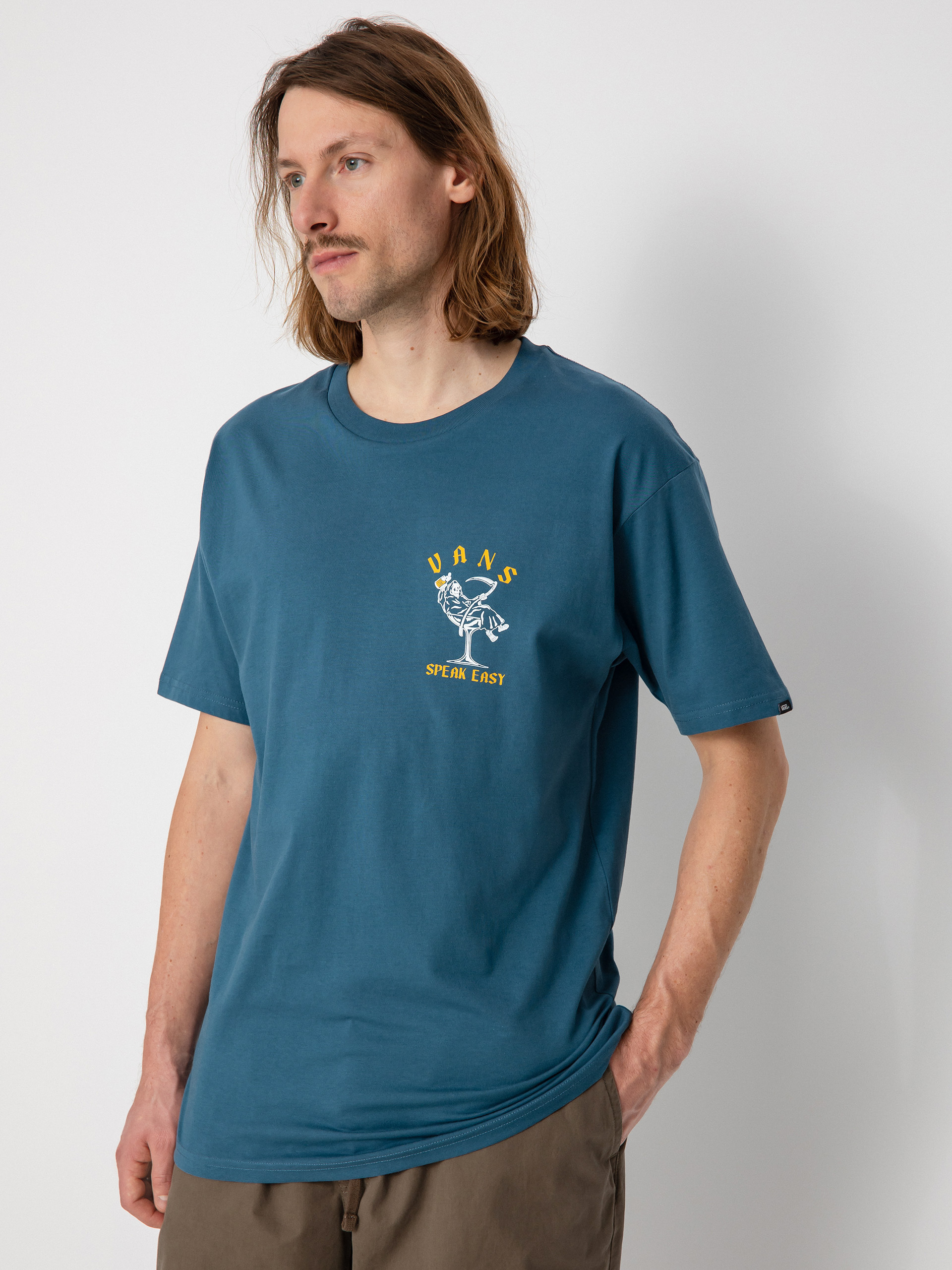 Tričko Vans Speak Easy (vans teal)