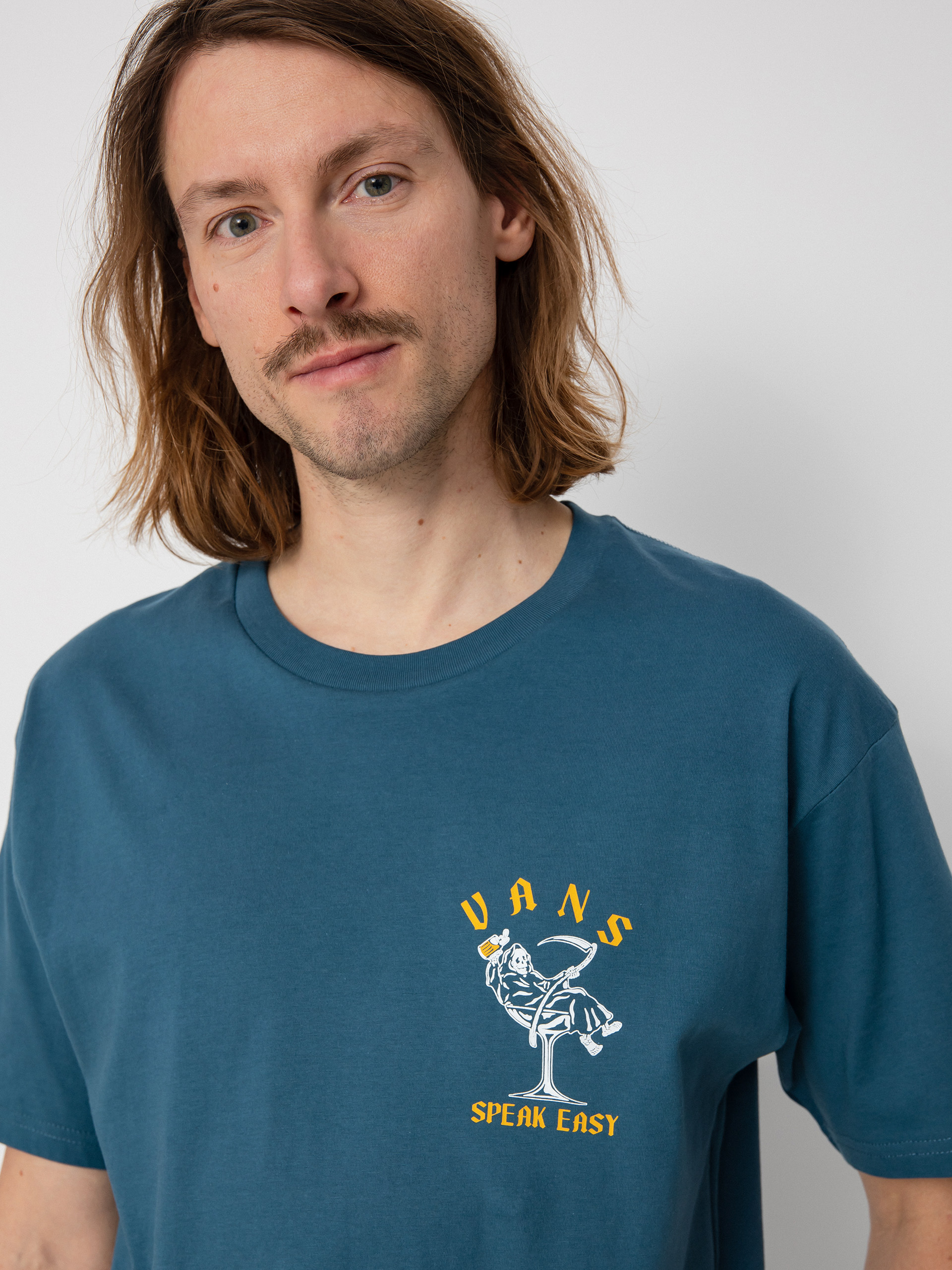 Tričko Vans Speak Easy (vans teal)