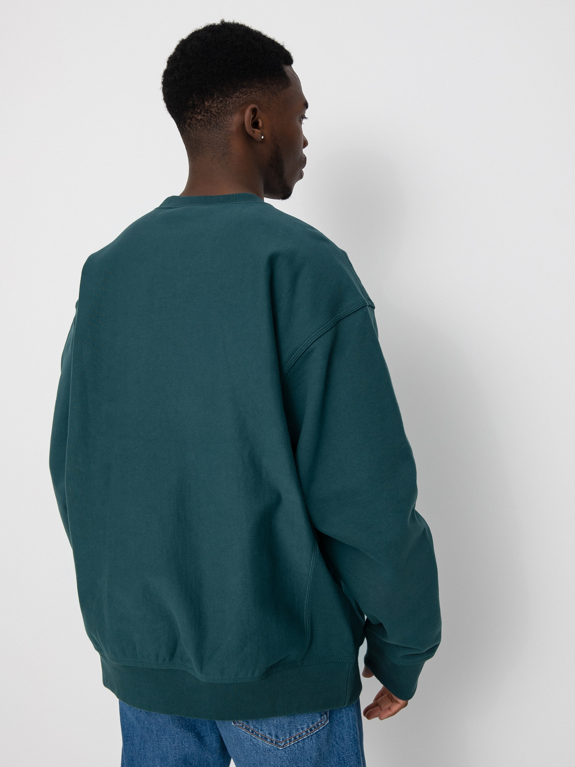 Mikina Carhartt WIP American Script (botanic)