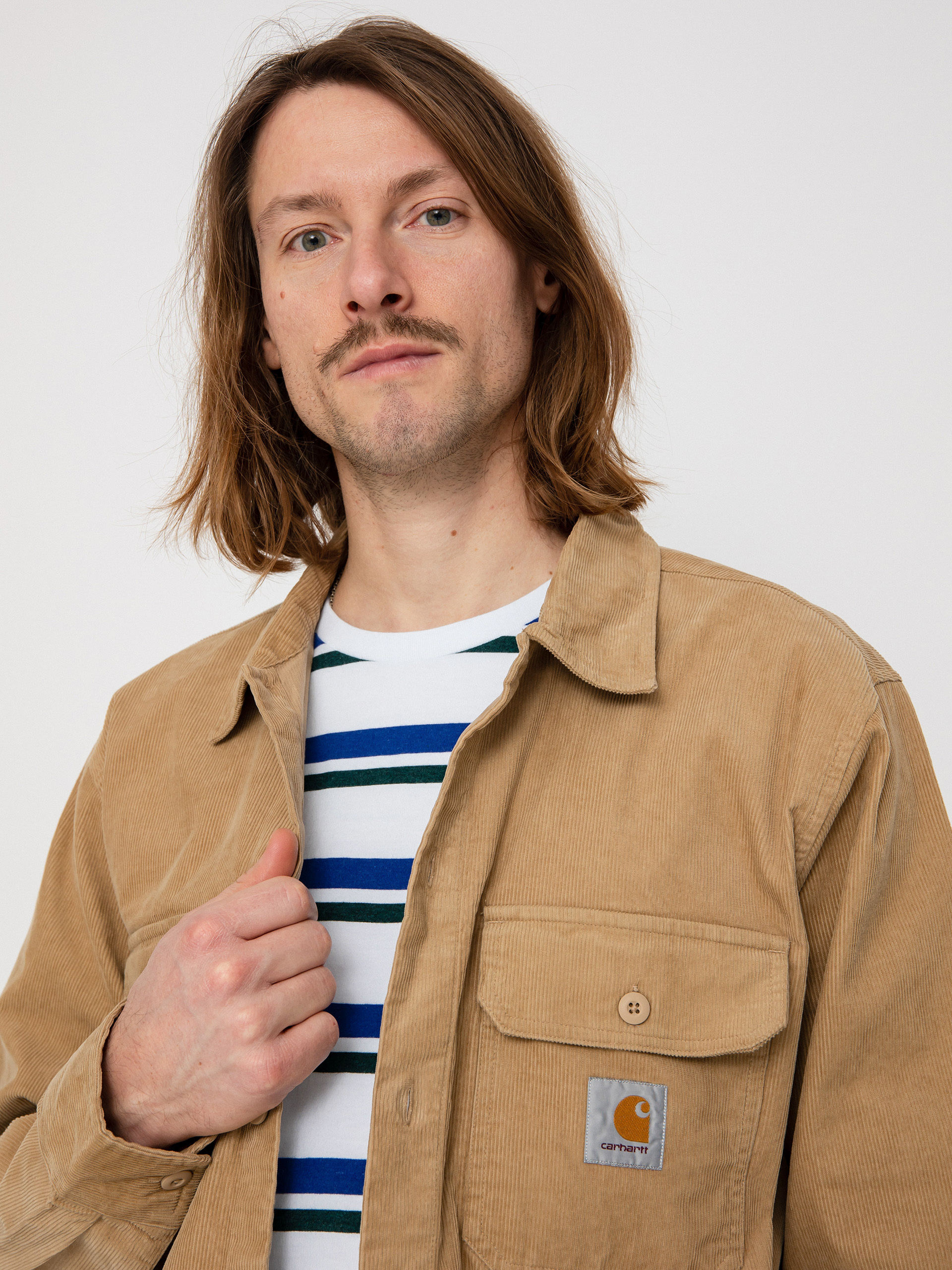 Košile Carhartt WIP Dixon (dusty h brown)