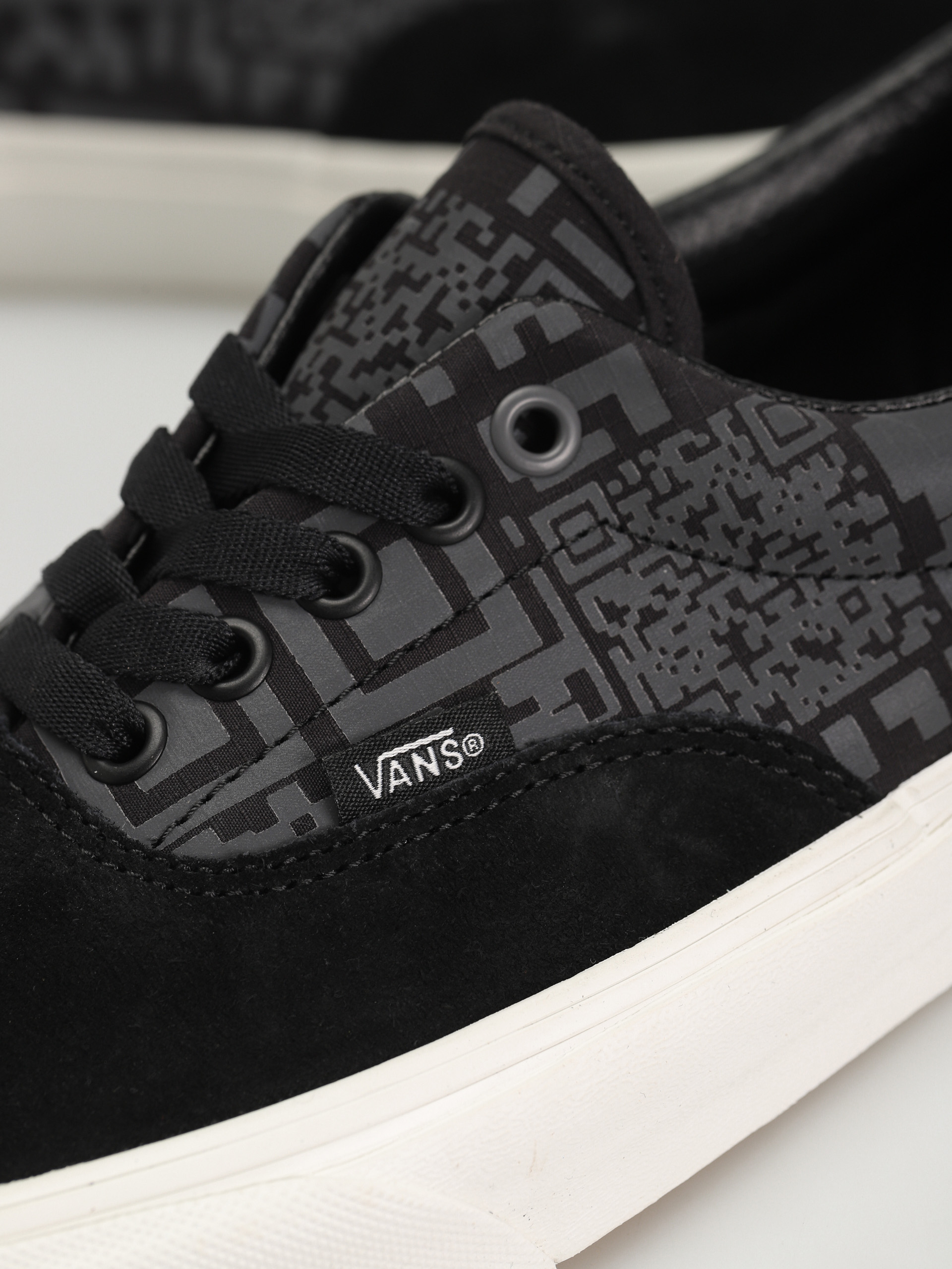 Boty Vans Era černá, zelená (qr checkerboard black/reflective)