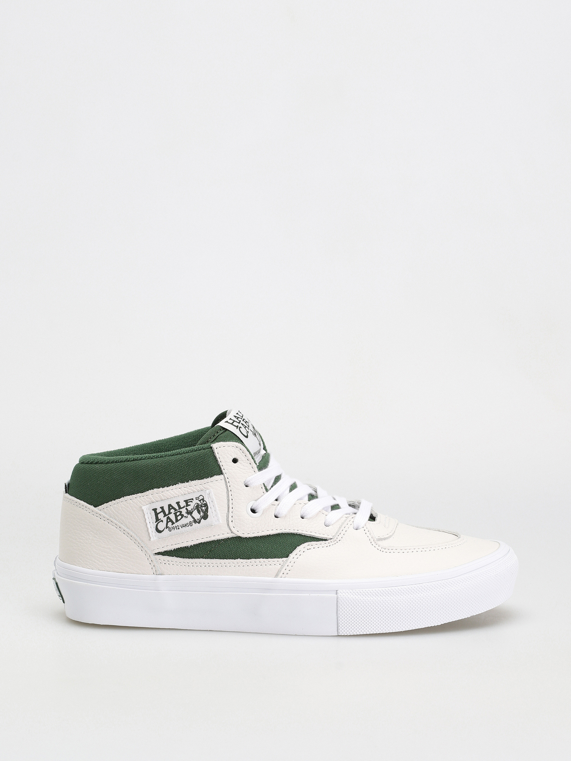 Boty Vans Skate Half Cab (white/green)