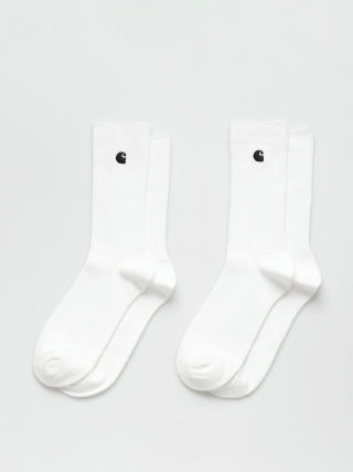 Ponožky Carhartt WIP Madison Pack (white/black + white/black)