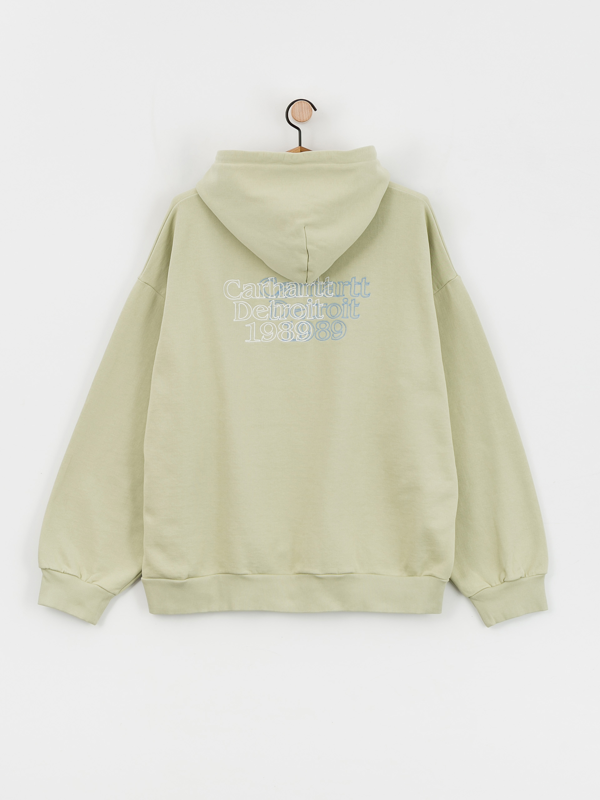 Mikina s kapucí Carhartt WIP Duel HD (agave)