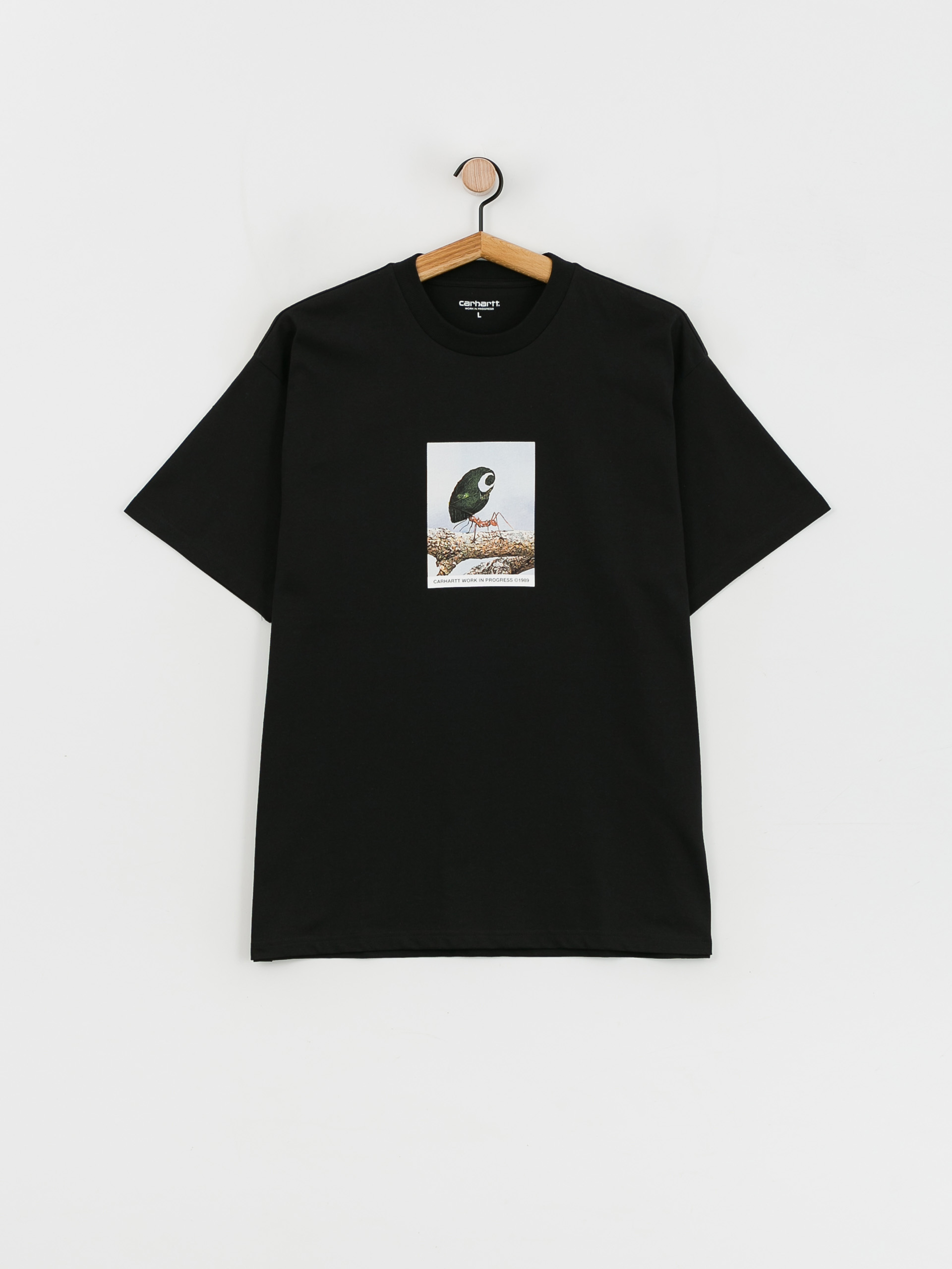 Tričko Carhartt WIP Antleaf (black)