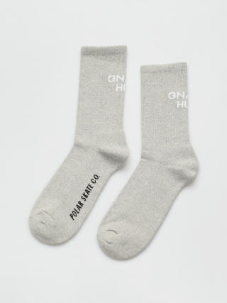 Ponožky Polar Skate Gnarly Huh! (heather grey)