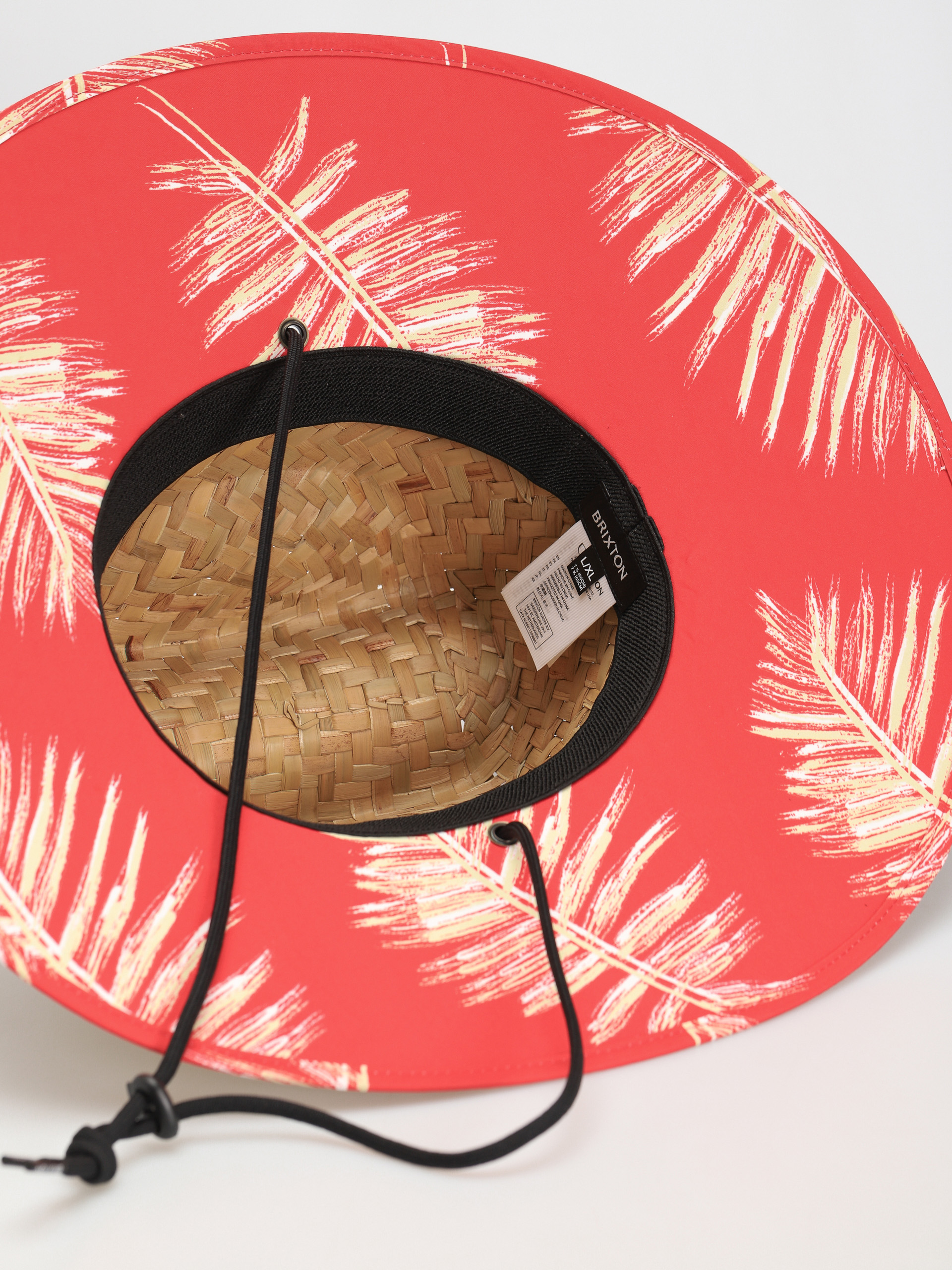 Klobouk Brixton Alpha Square Sun (tan/aloha red)