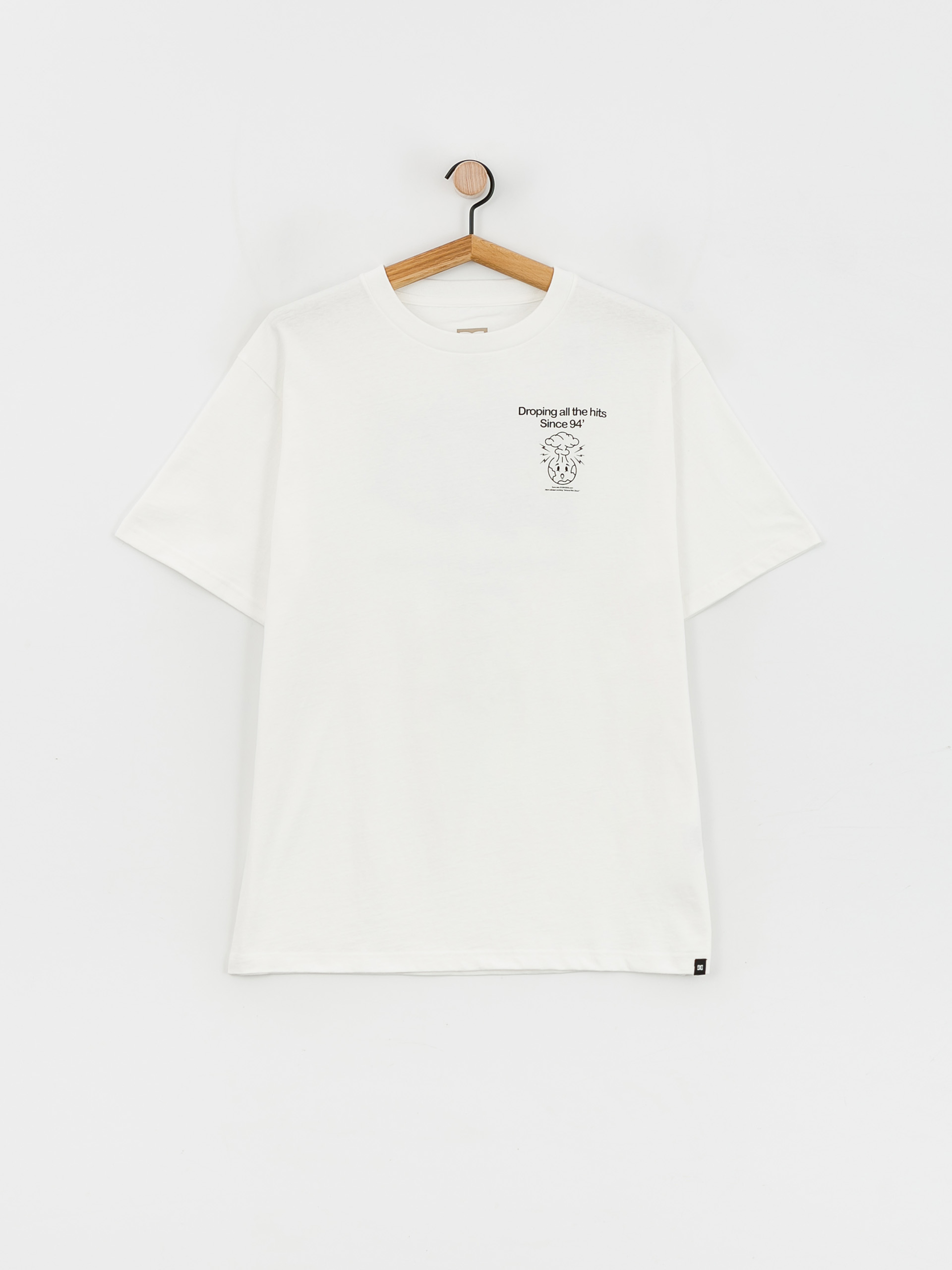 Tričko DC Dropping Hits (white)