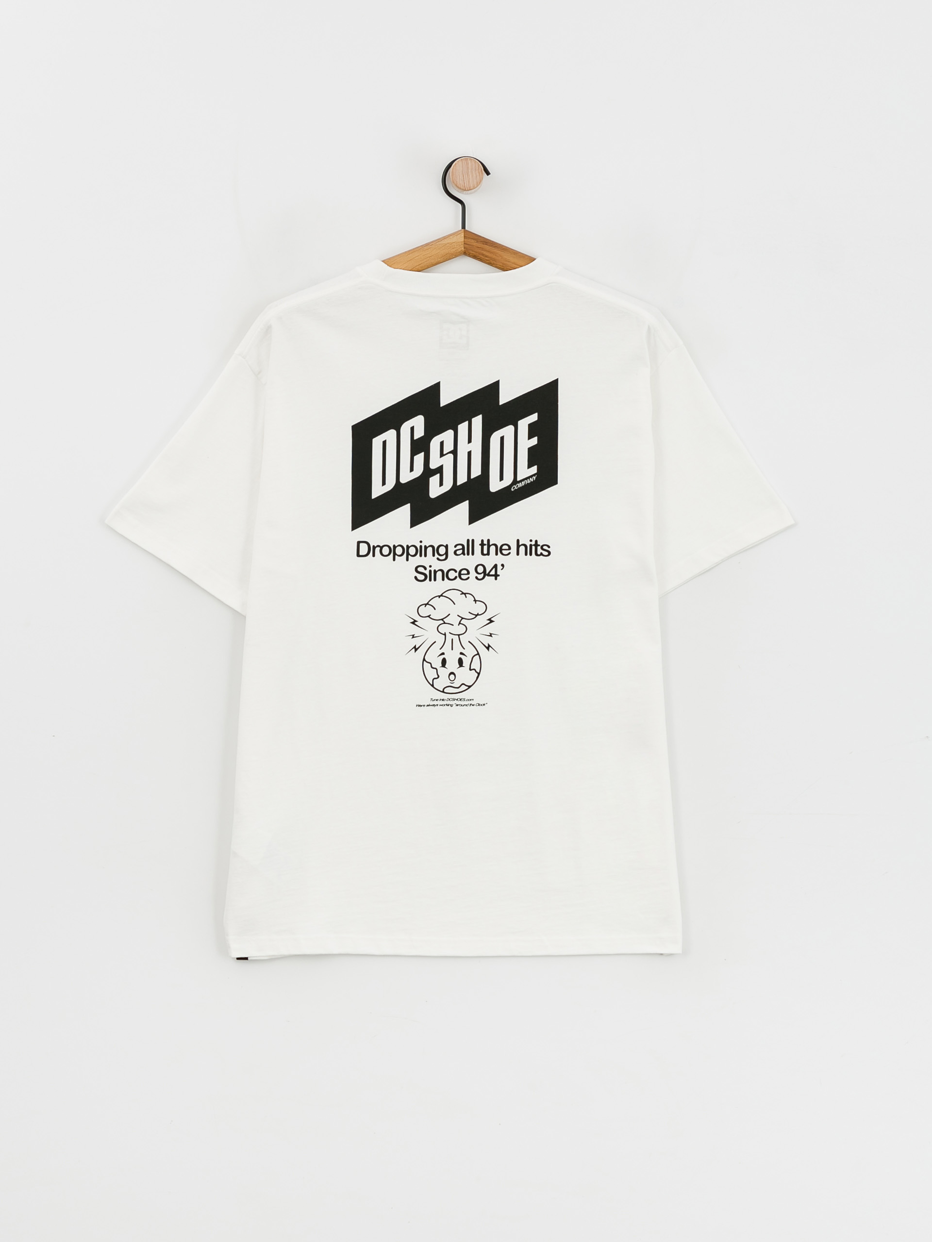 Tričko DC Dropping Hits (white)