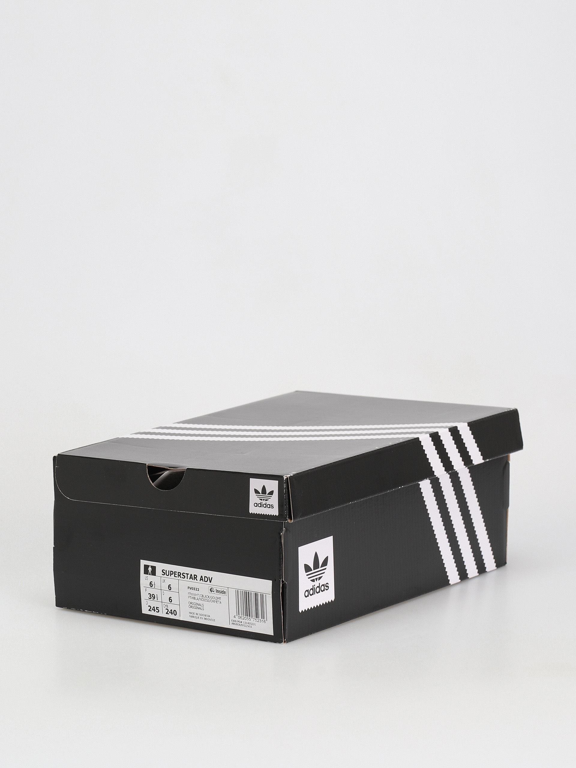 Boty adidas Superstar Adv (ftwwht/cblack/goldmt)