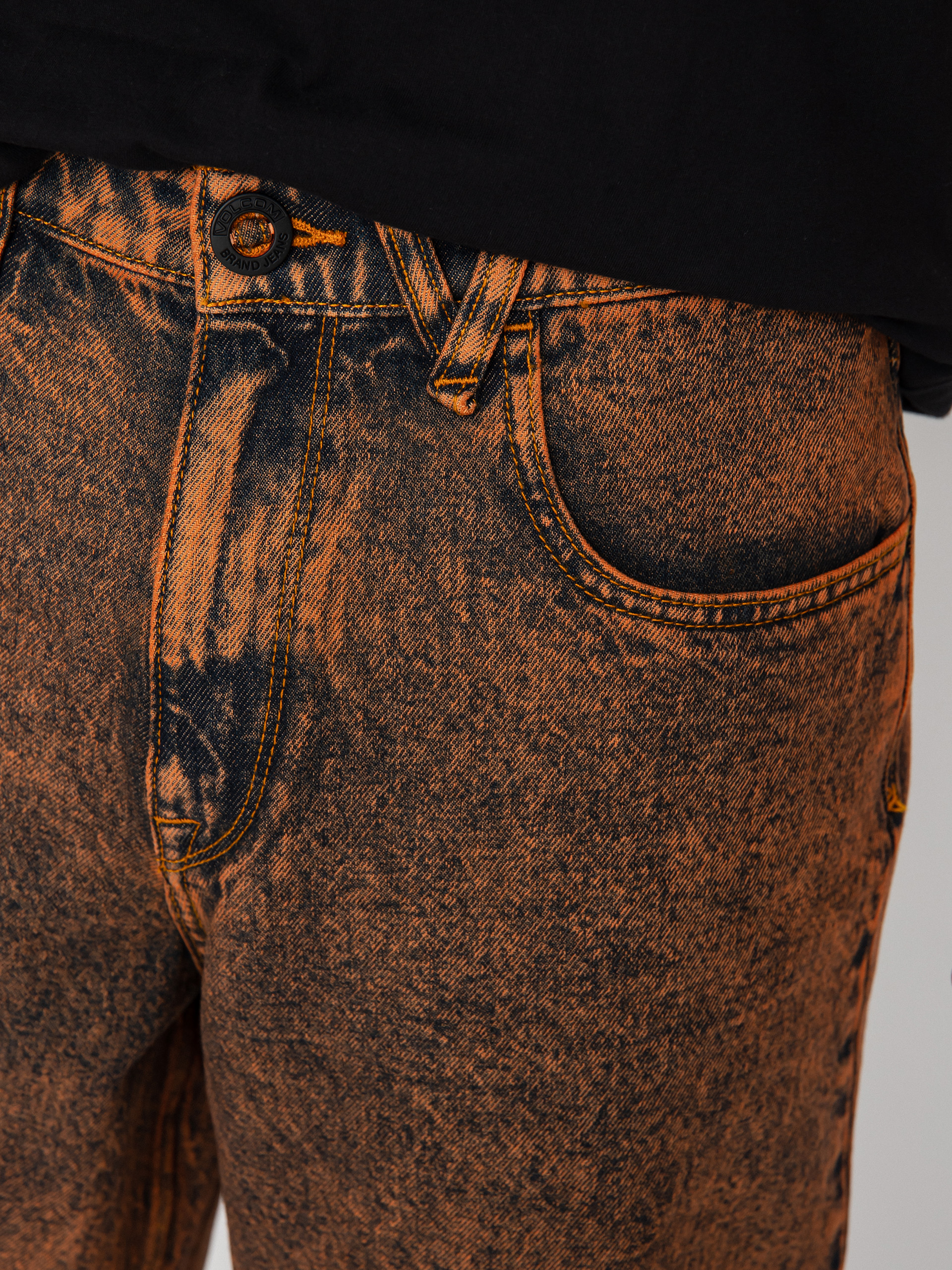 Kalhoty Volcom Billow Denim (saffron)