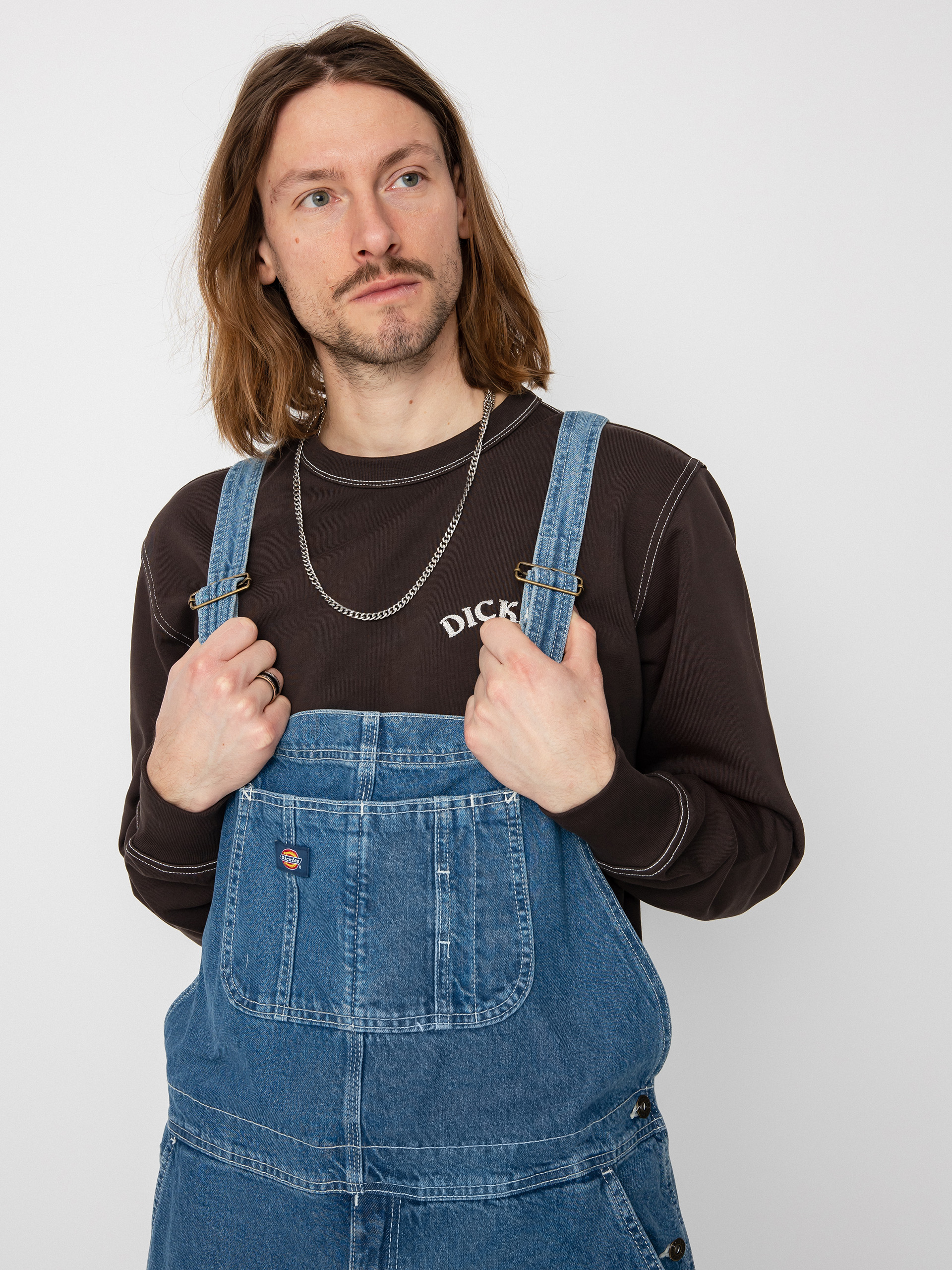 Kalhoty Dickies Classic Denim Bib (classic blue)