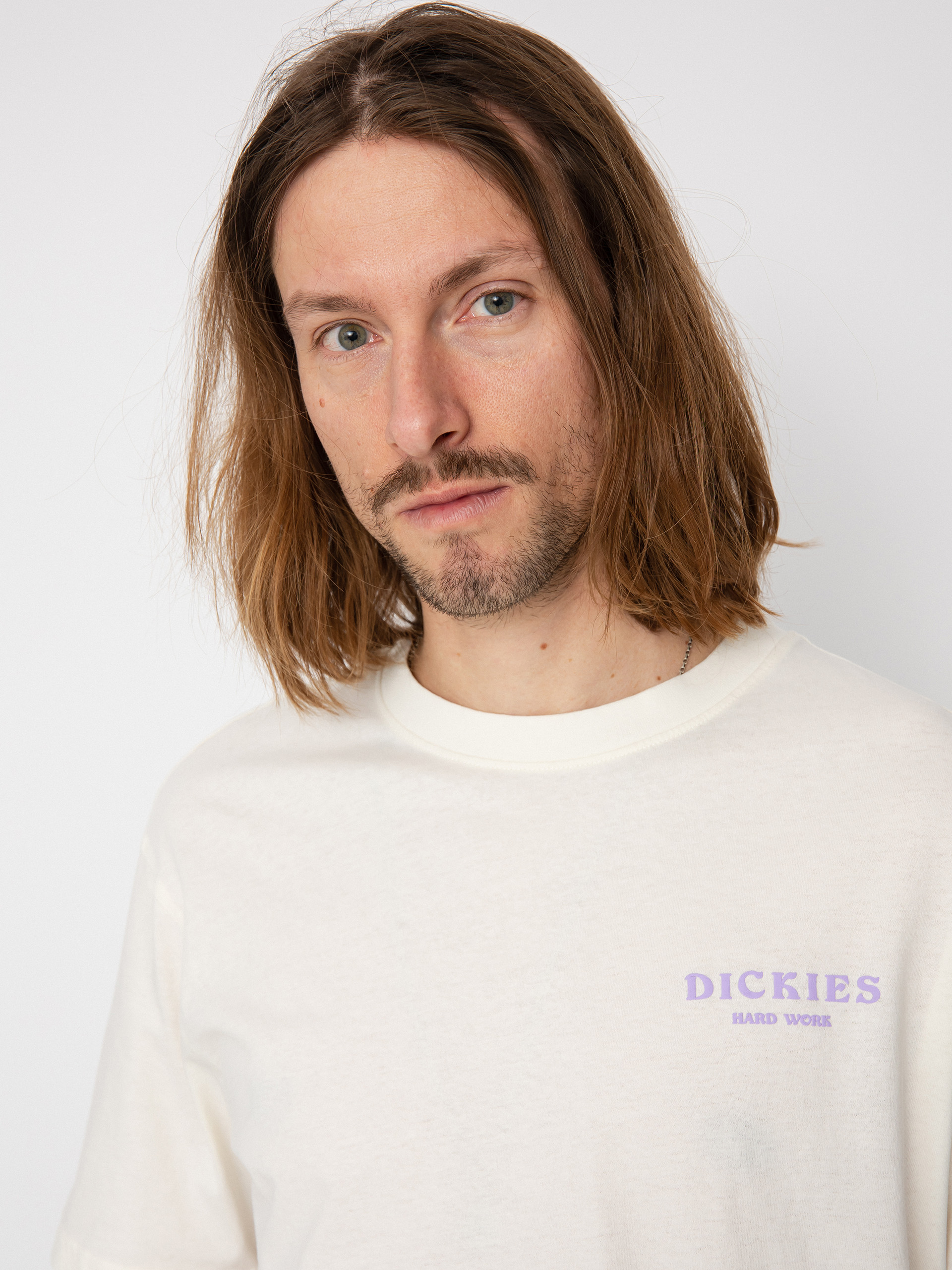 Tričko Dickies Oatfield (cloud)