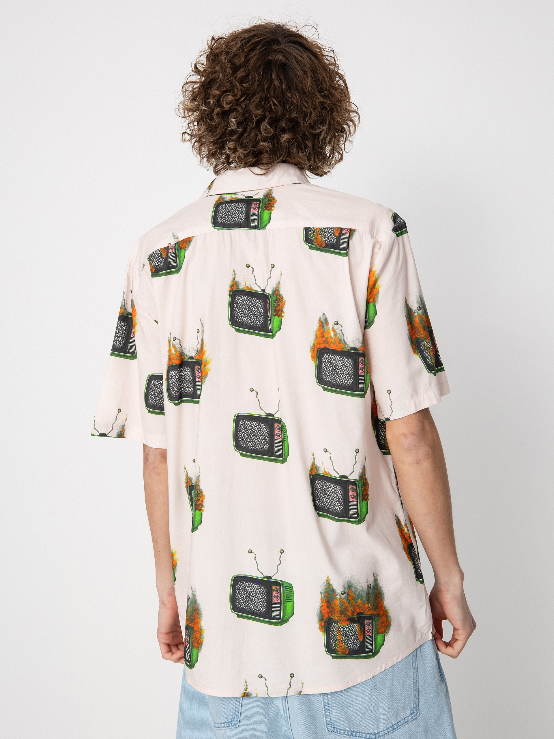 Košile Volcom Fa J Hager (whitecap grey)