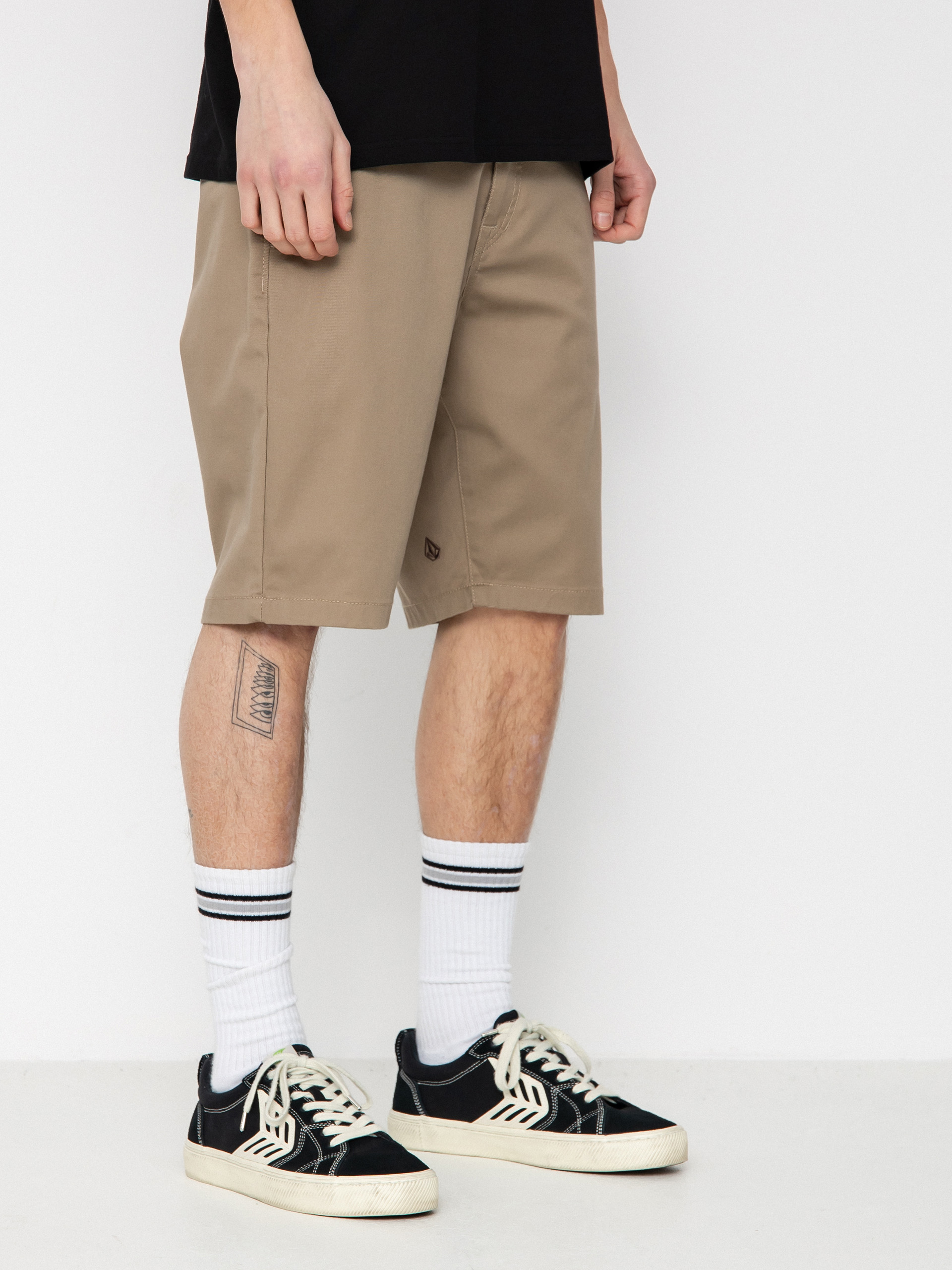 Kraťasy Volcom Frckn Mdn Strch 21 (khaki)
