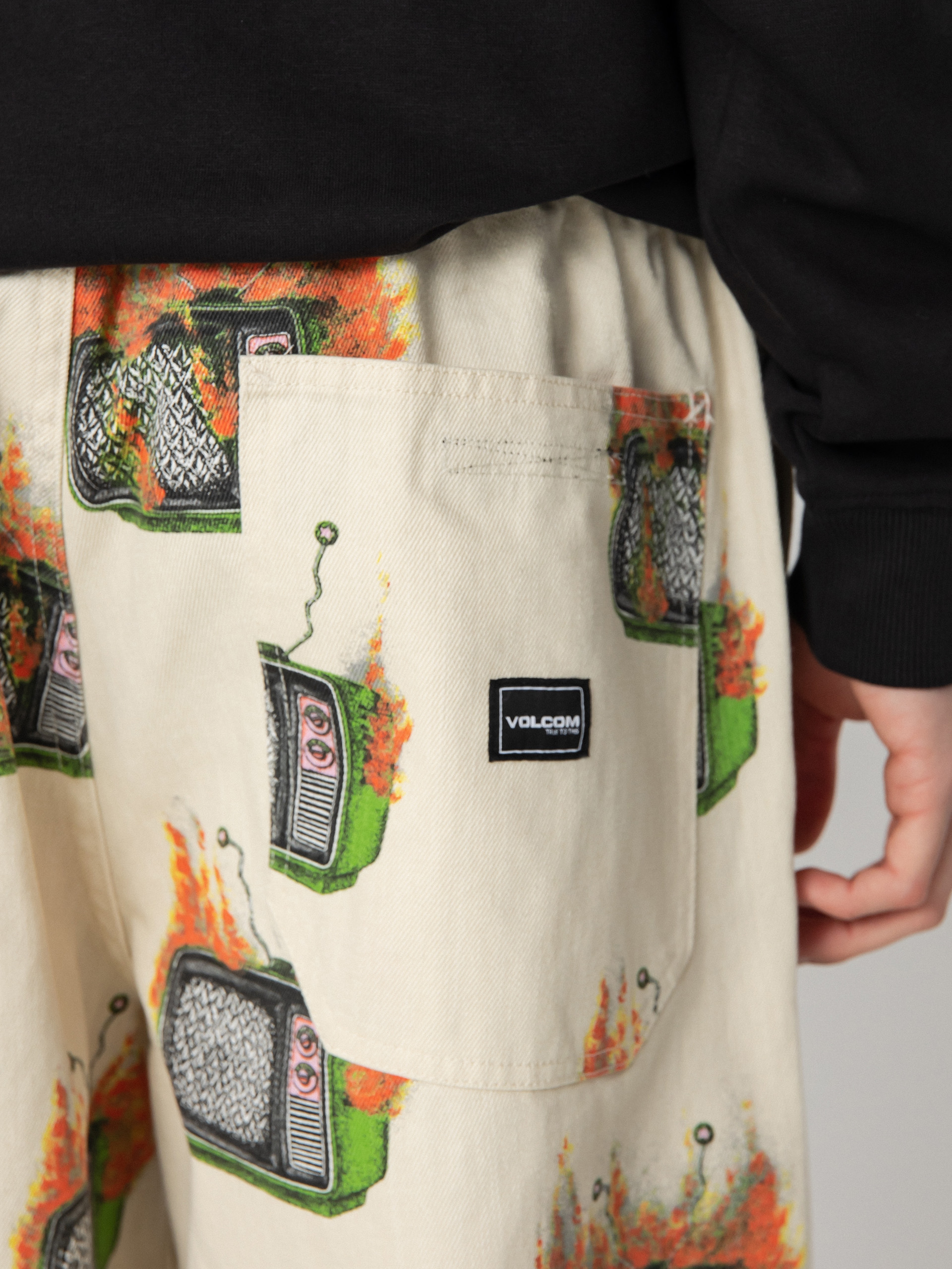 Kalhoty Volcom Fa J Hager Ew (whitecap grey)