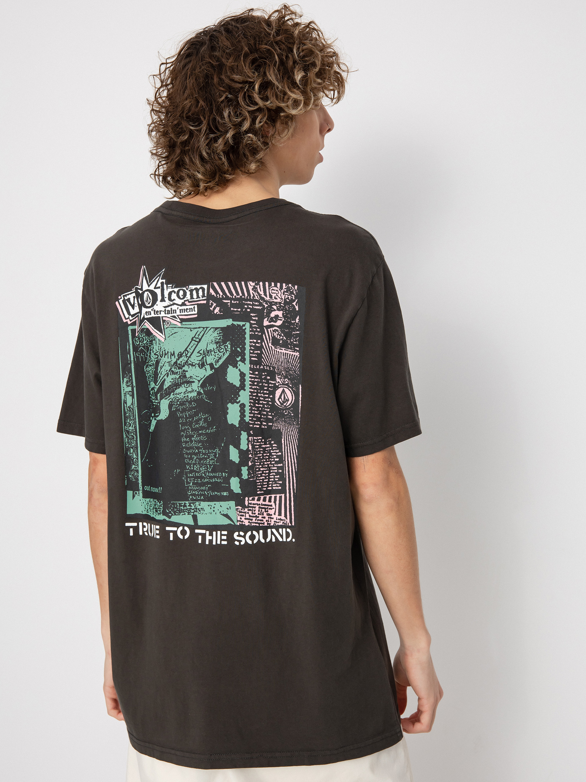 Tričko Volcom V Ent Lp (rinsed black)