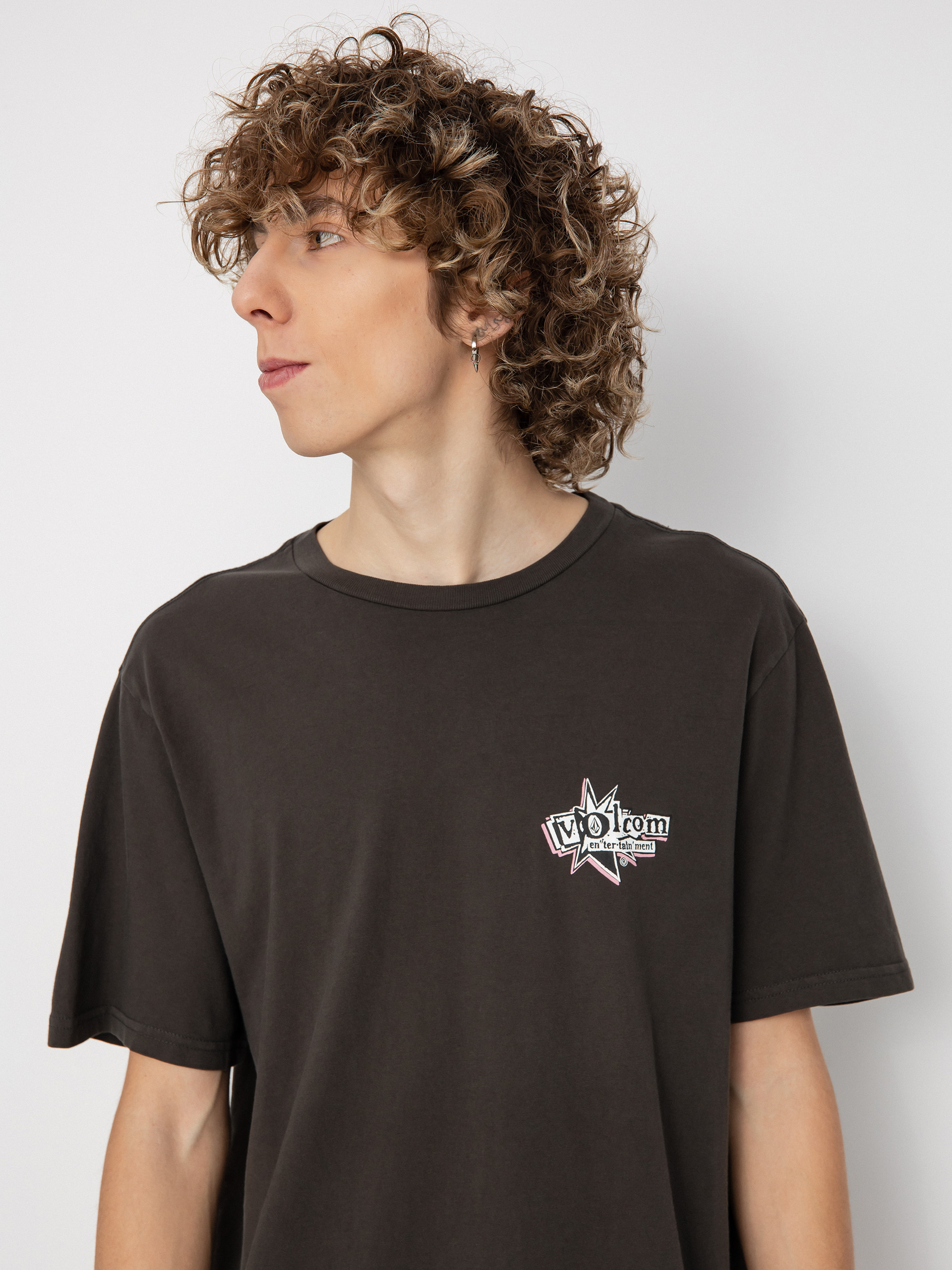 Tričko Volcom V Ent Lp (rinsed black)