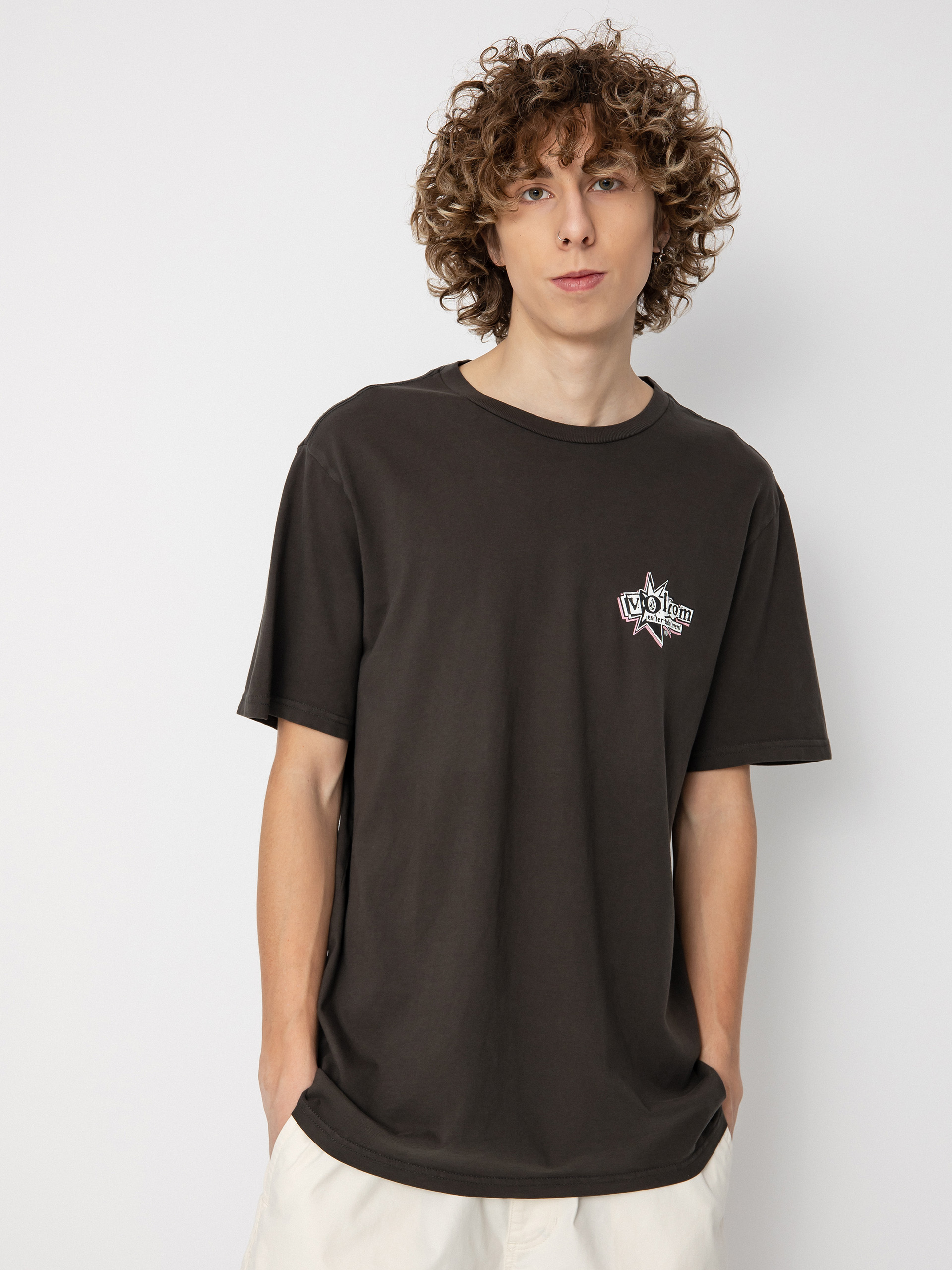 Tričko Volcom V Ent Lp (rinsed black)