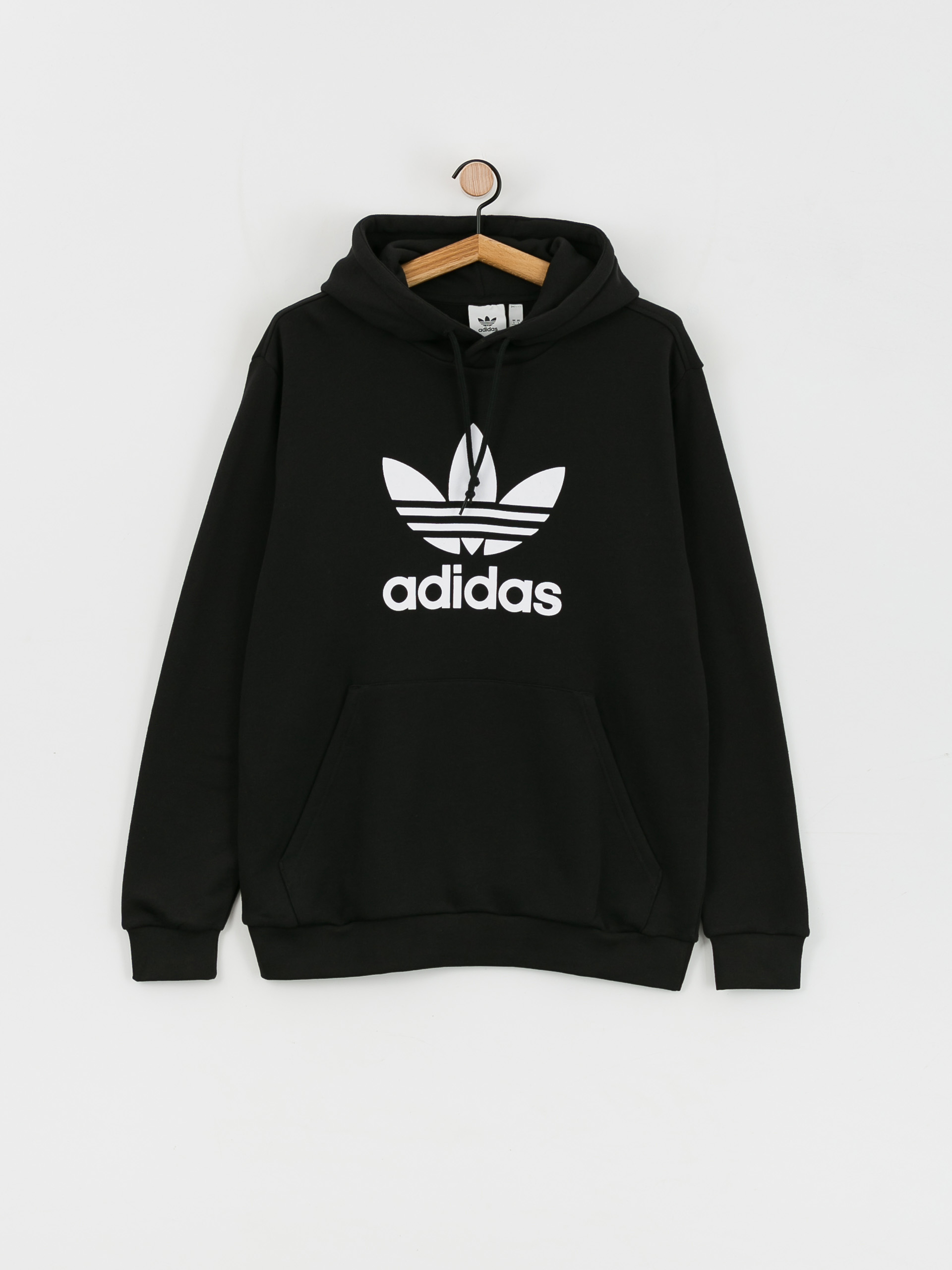 Mikina s kapucí adidas Originals Trefoil HD (black)