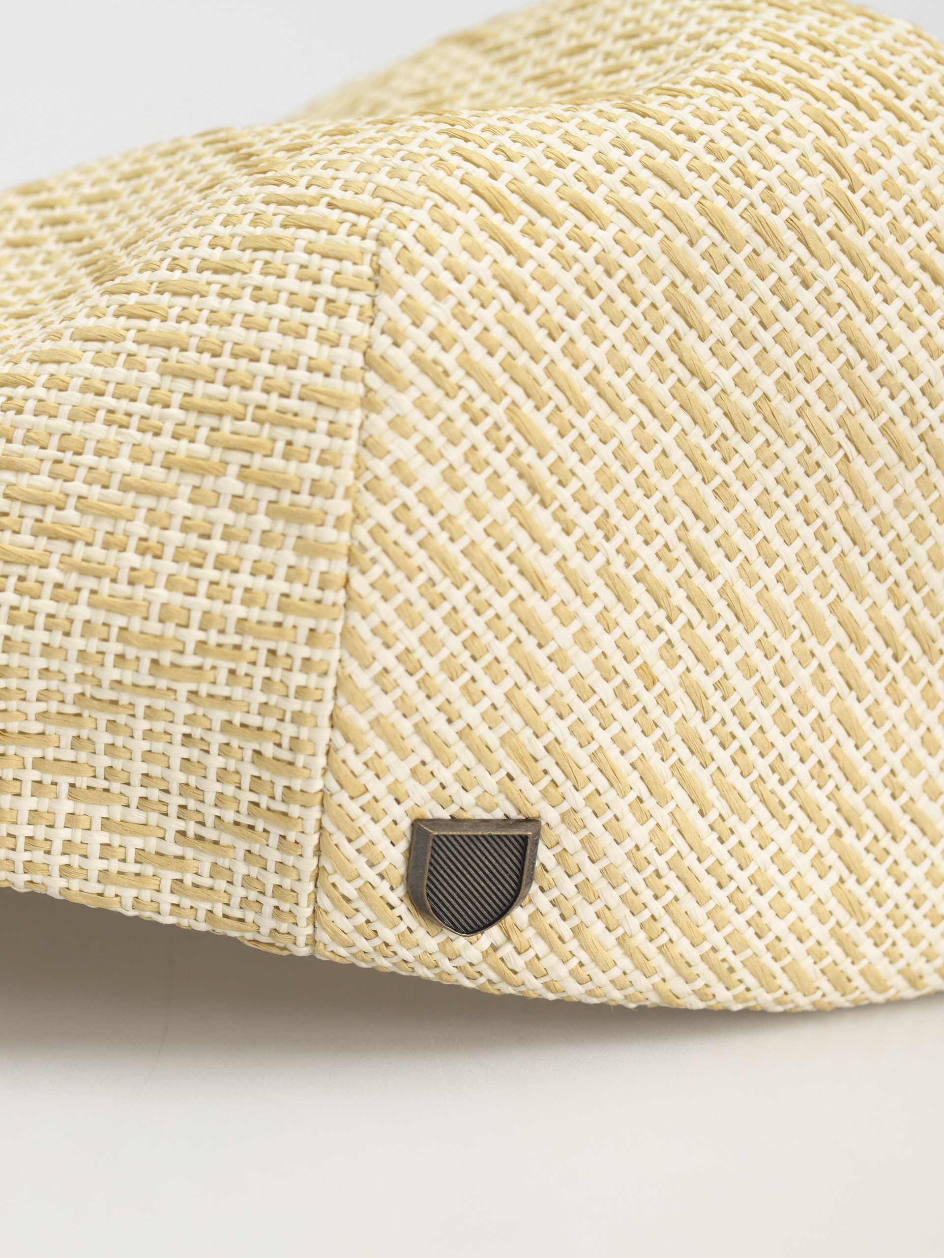Klobouk s kšiltem Brixton Hooligan Snap Cap (tan/natural straw)
