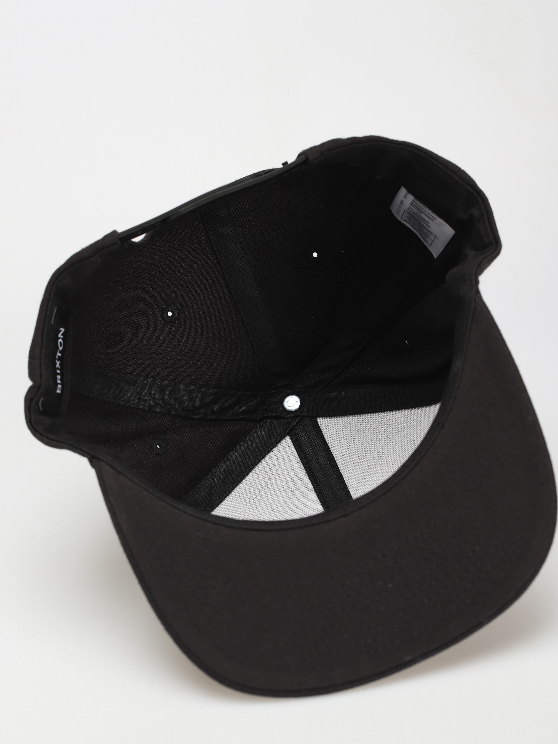 Kšiltovka  Brixton Oath III Snapback (washed black/orange)