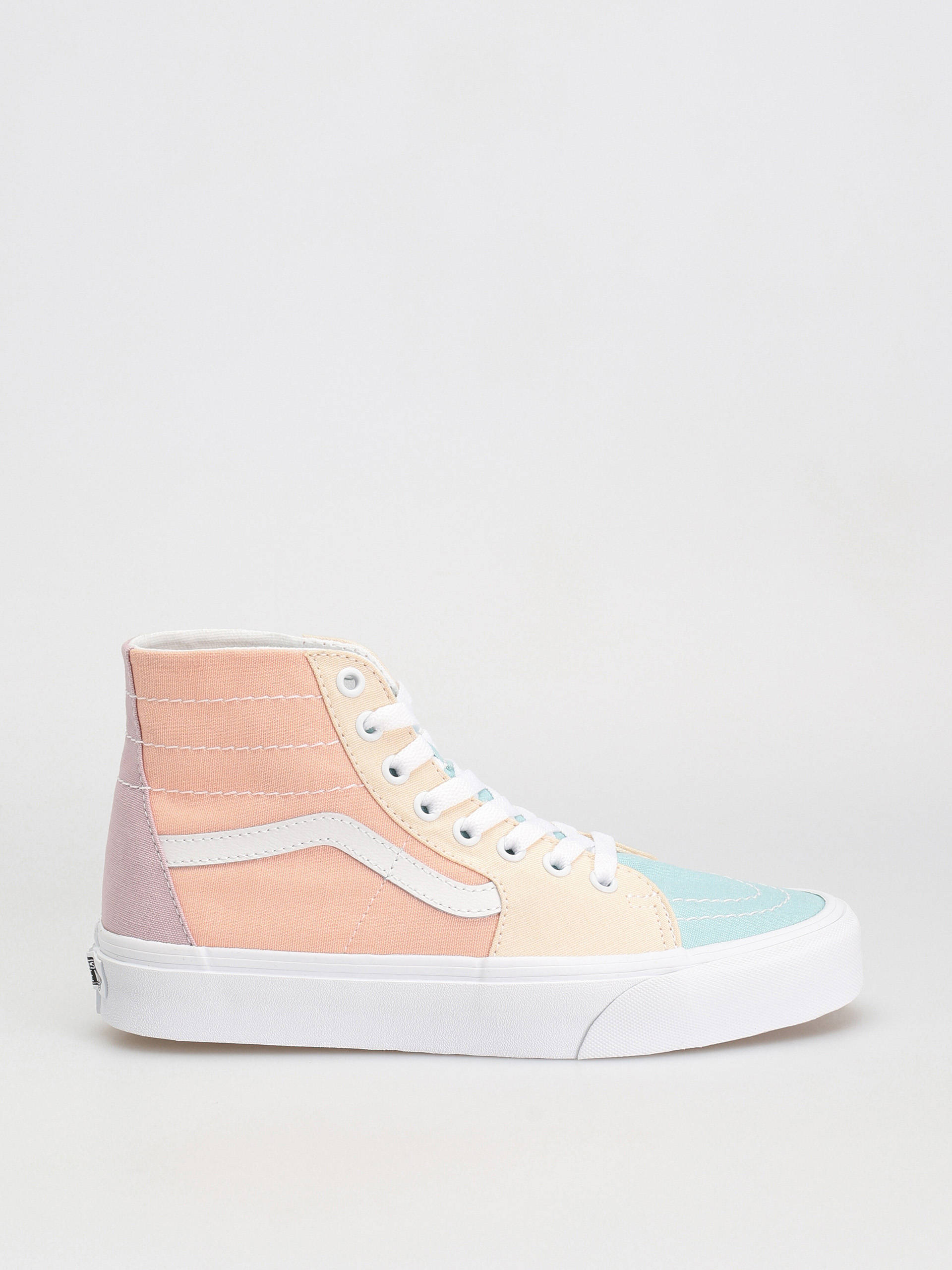 Boty Vans Sk8 Hi Tapered Wmn (pastel block multi/true white)