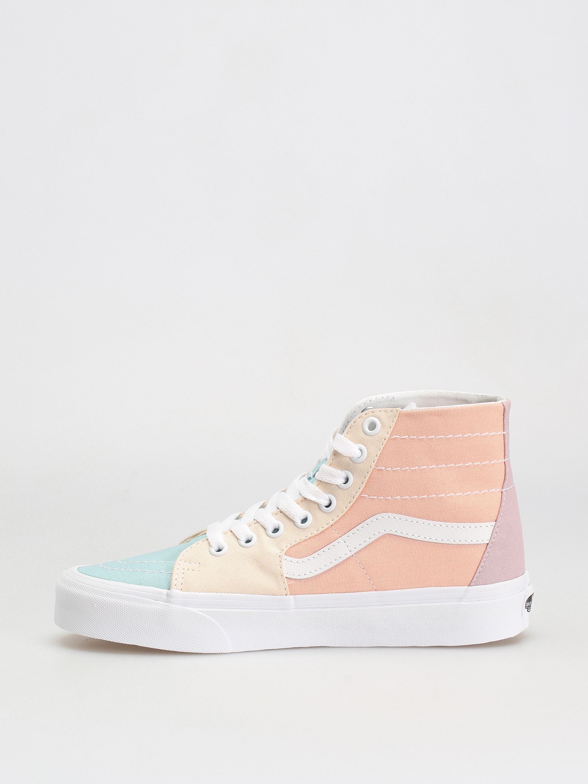 Boty Vans Sk8 Hi Tapered Wmn (pastel block multi/true white)