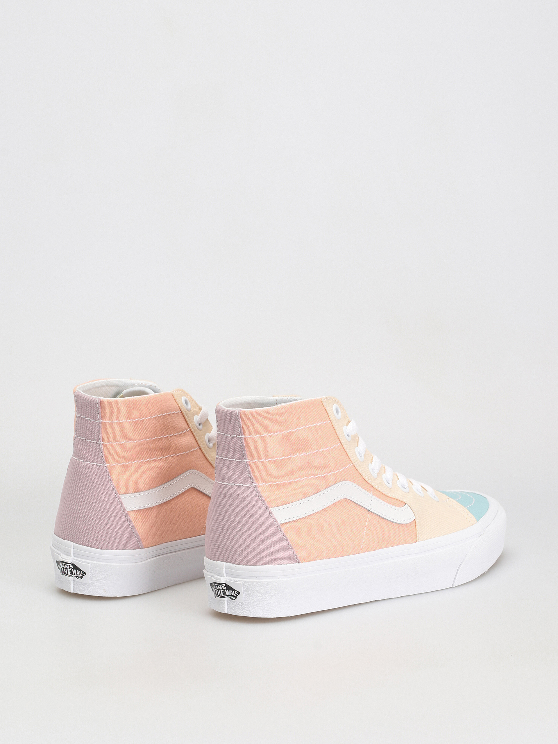 Boty Vans Sk8 Hi Tapered Wmn (pastel block multi/true white)