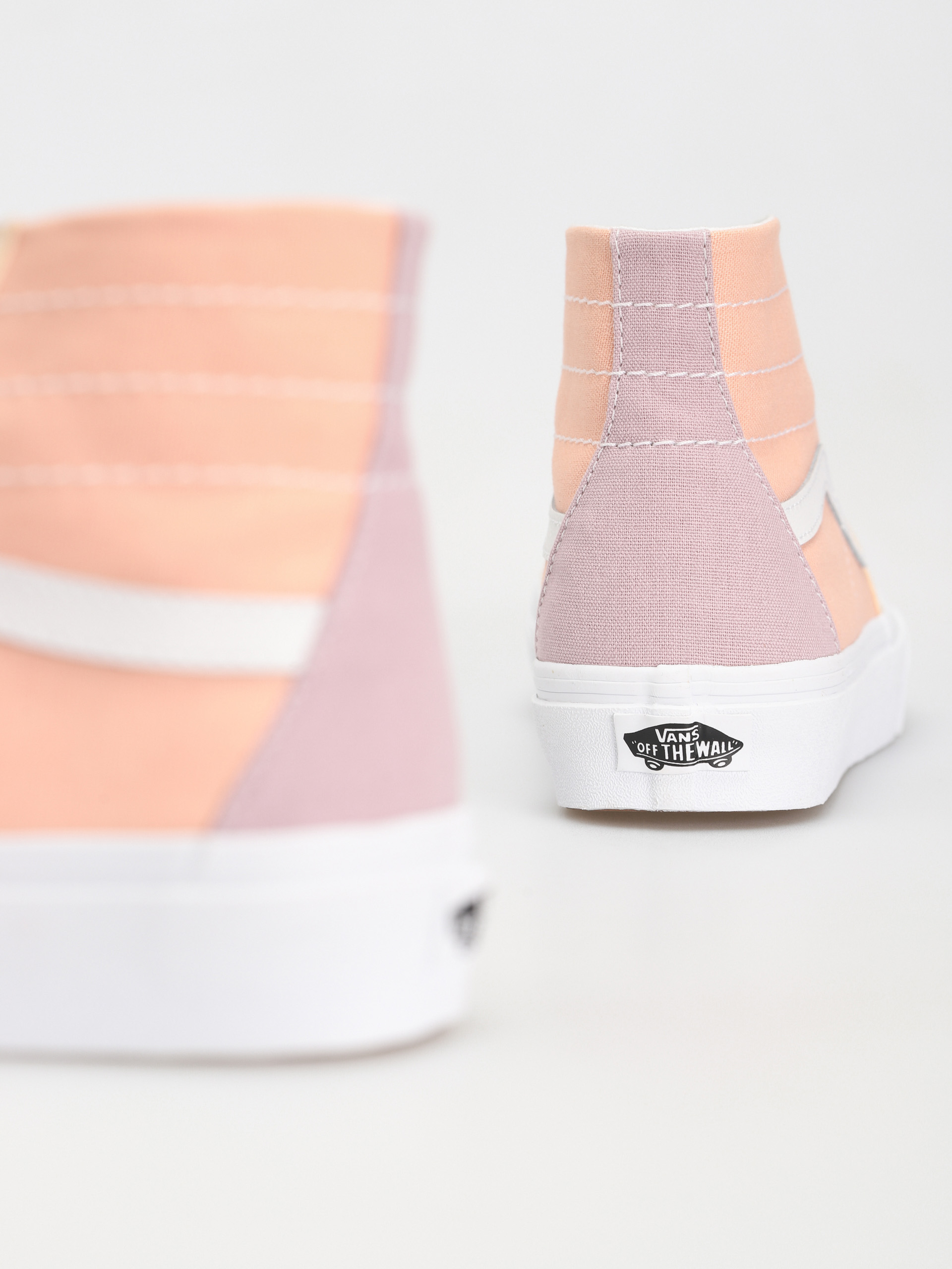 Boty Vans Sk8 Hi Tapered Wmn (pastel block multi/true white)