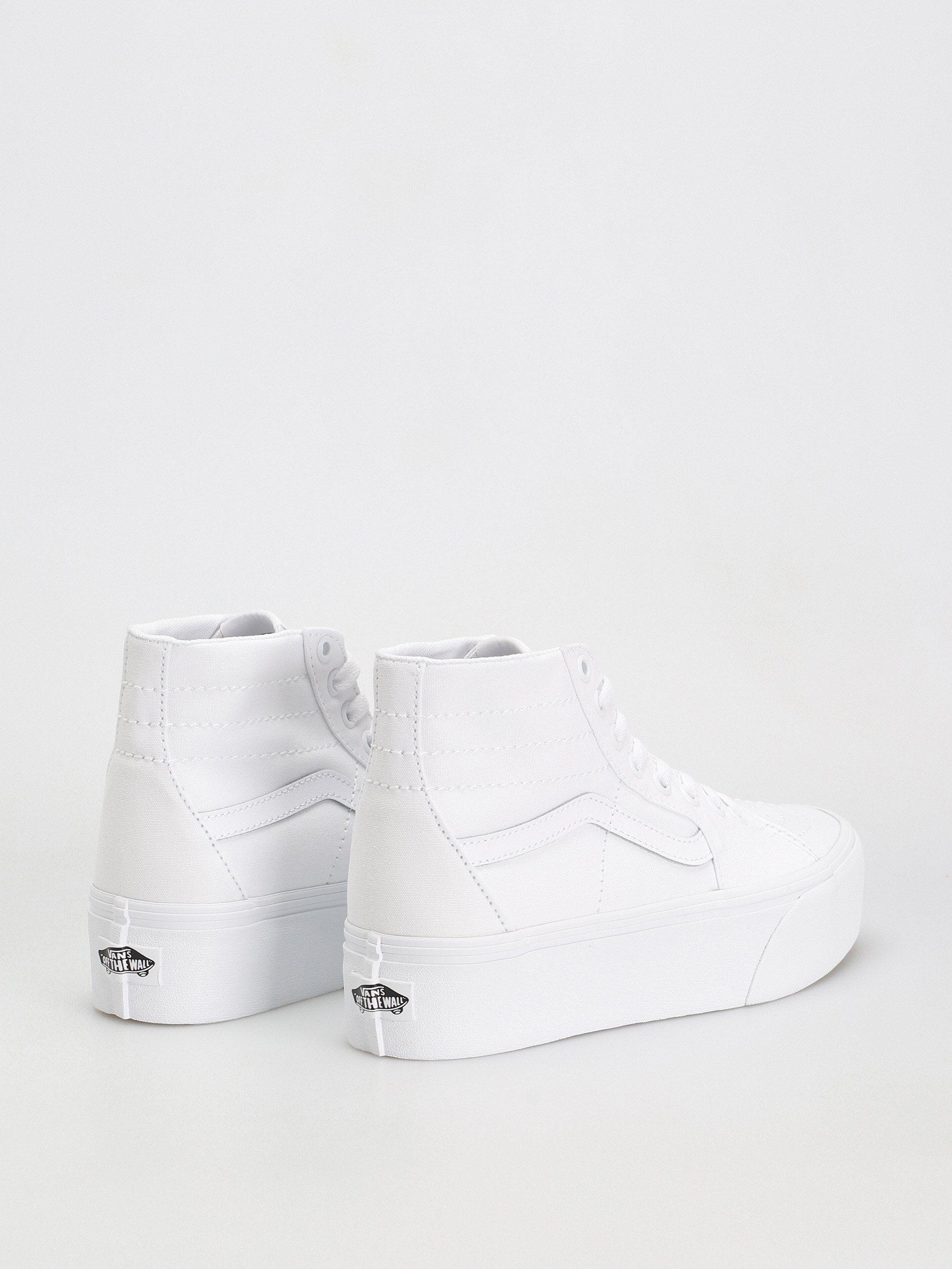 Boty Vans Sk8 Hi Tapered Stackform Wmn (canvas true white)