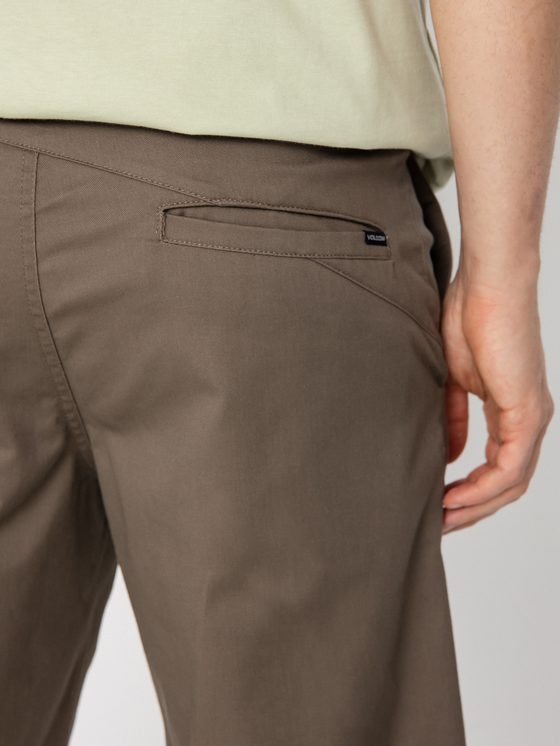 Kraťasy Volcom Frckn Mdn Strch 21 (mushroom)