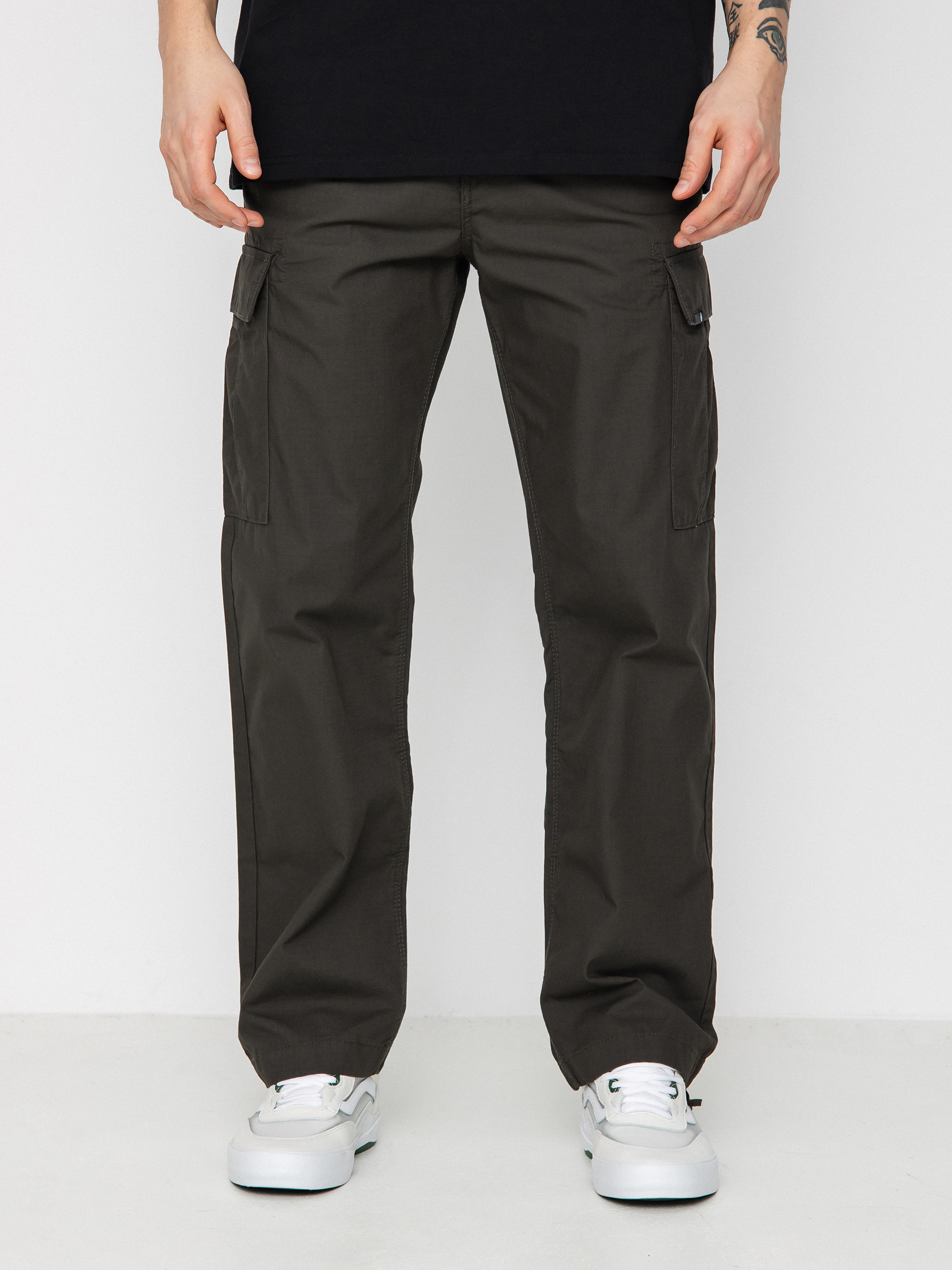 Kalhoty Volcom Volmander March Cargo (rinsed black)