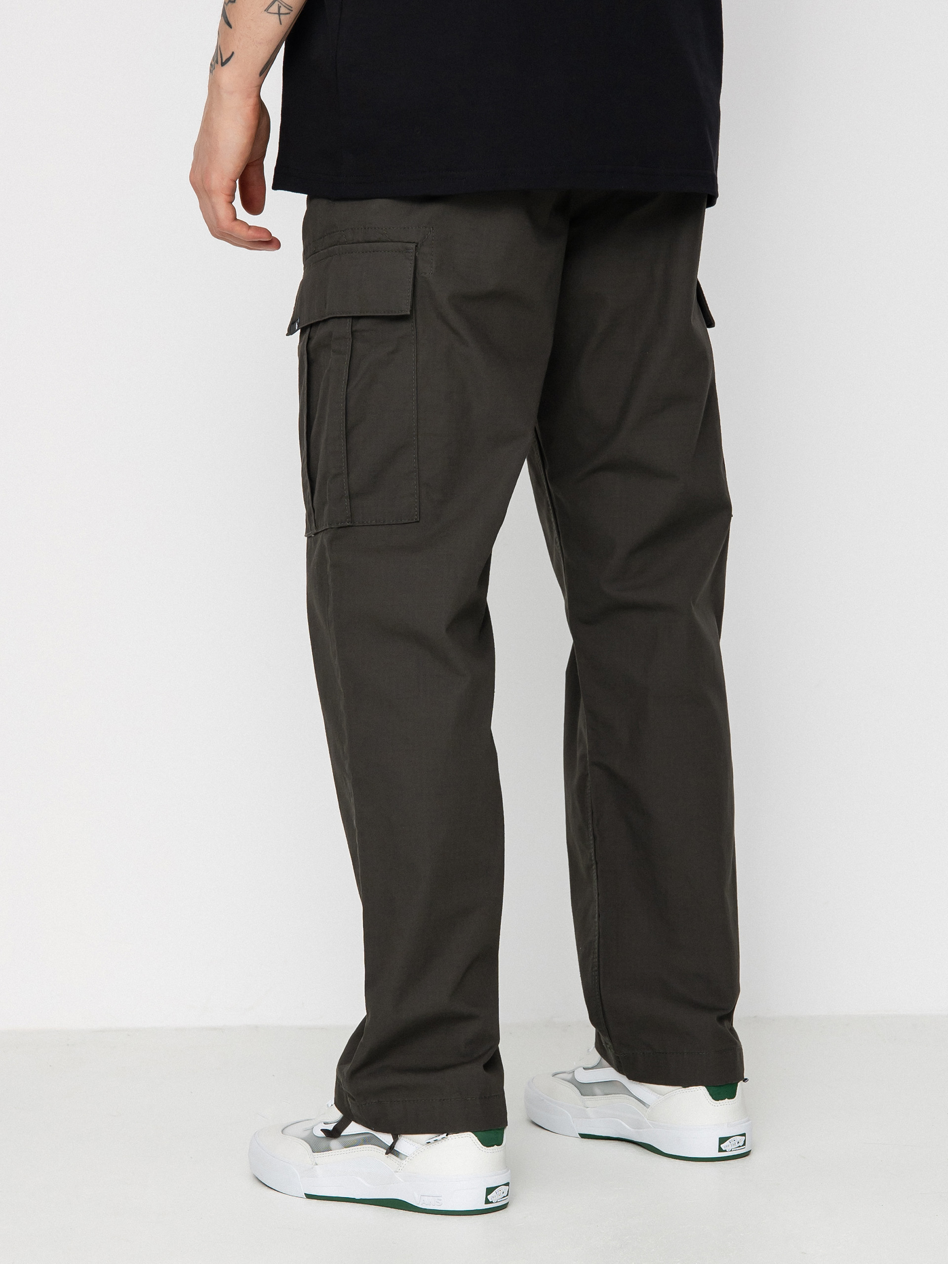 Kalhoty Volcom Volmander March Cargo (rinsed black)