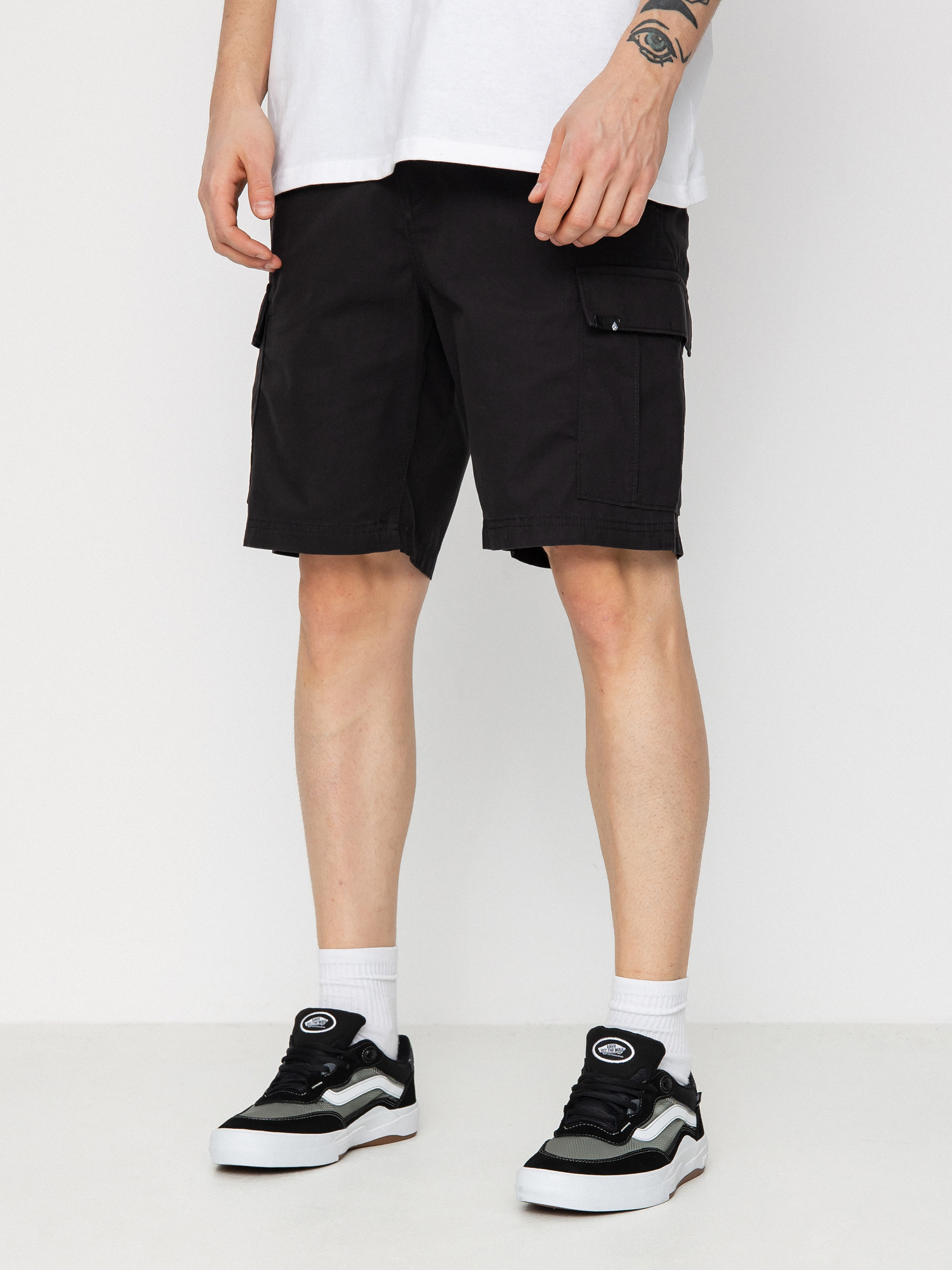 Kraťasy Volcom March Cargo (black)