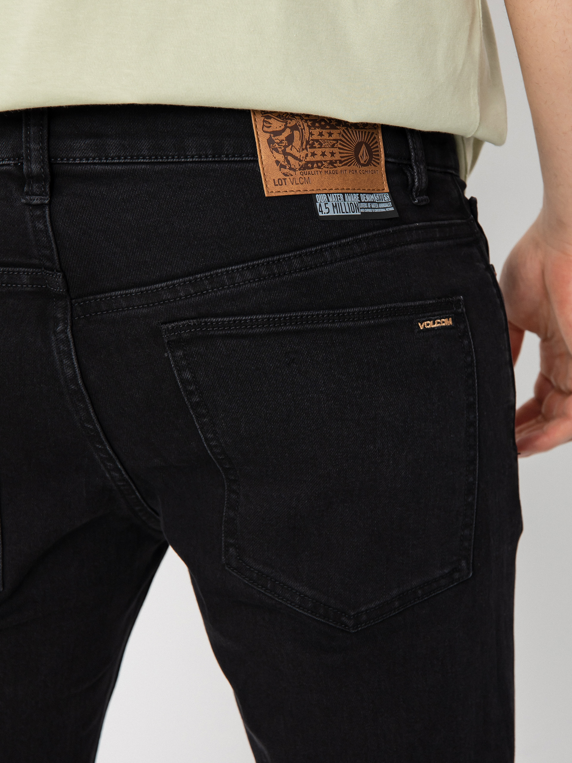 Kalhoty Volcom Solver Denim (black out)