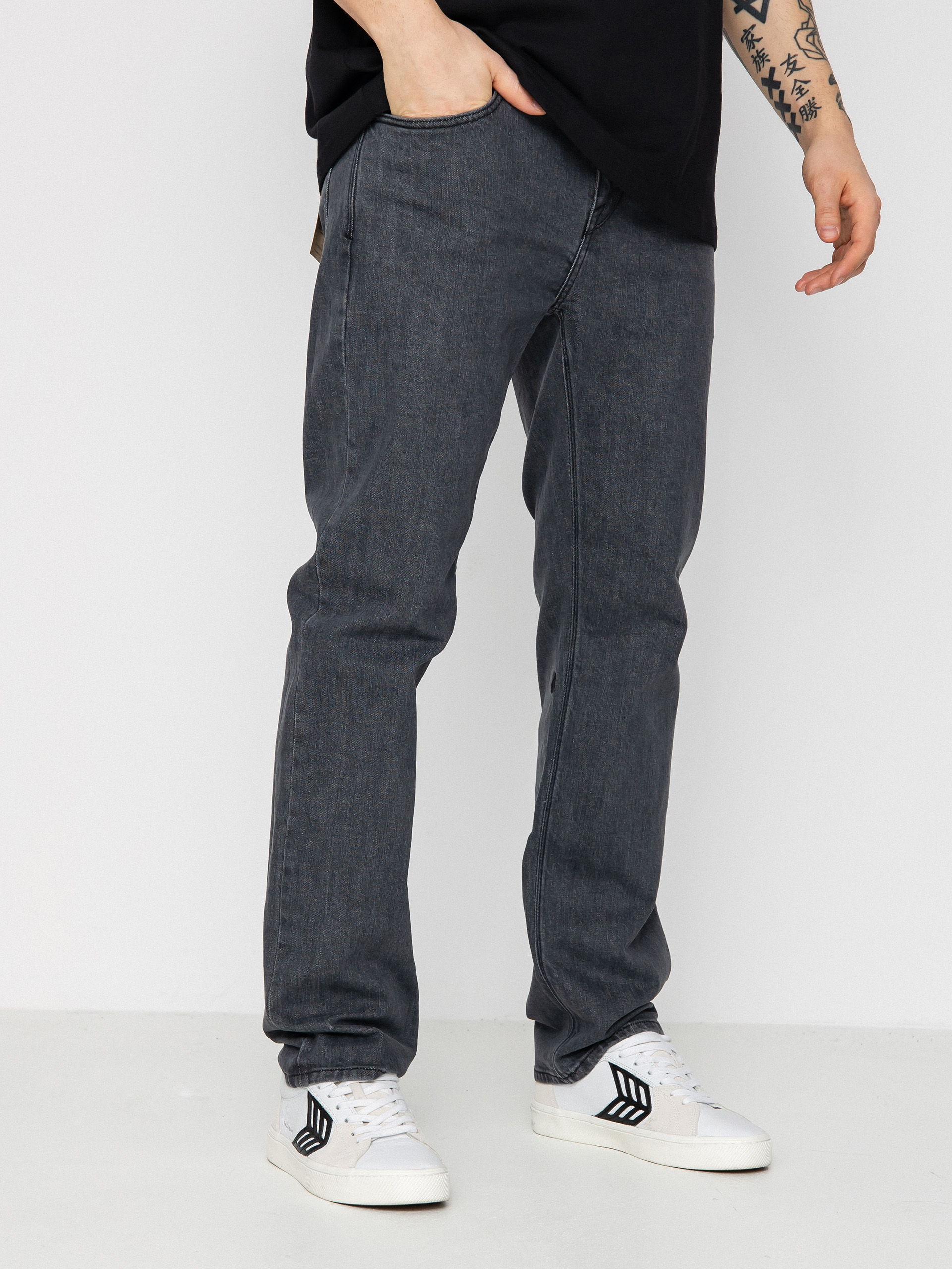 Kalhoty Volcom Solver Denim (easy enzyme grey)