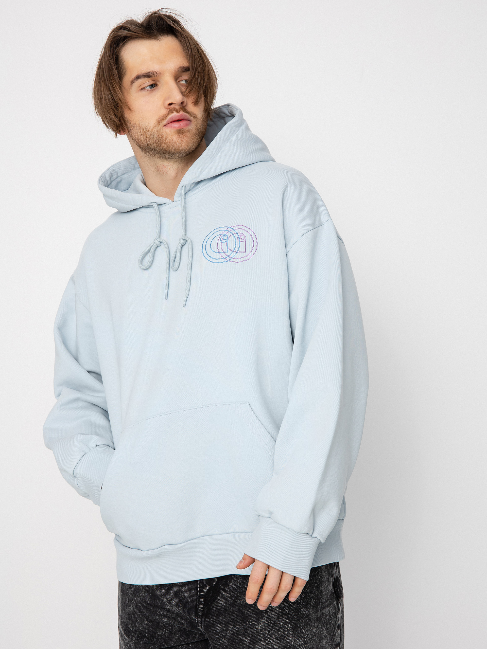 Mikina s kapucí Carhartt WIP Duel HD (icarus)