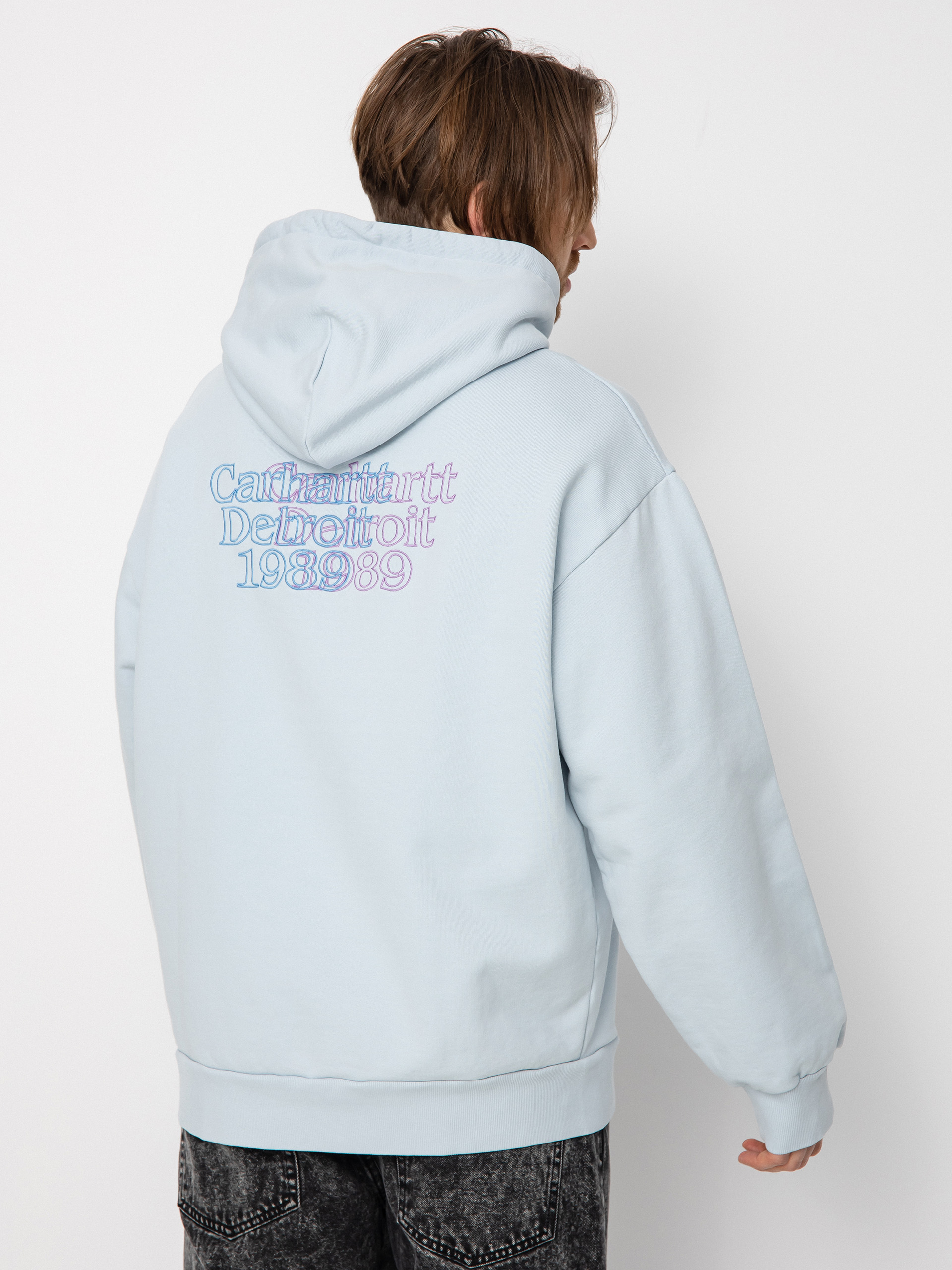 Mikina s kapucí Carhartt WIP Duel HD (icarus)