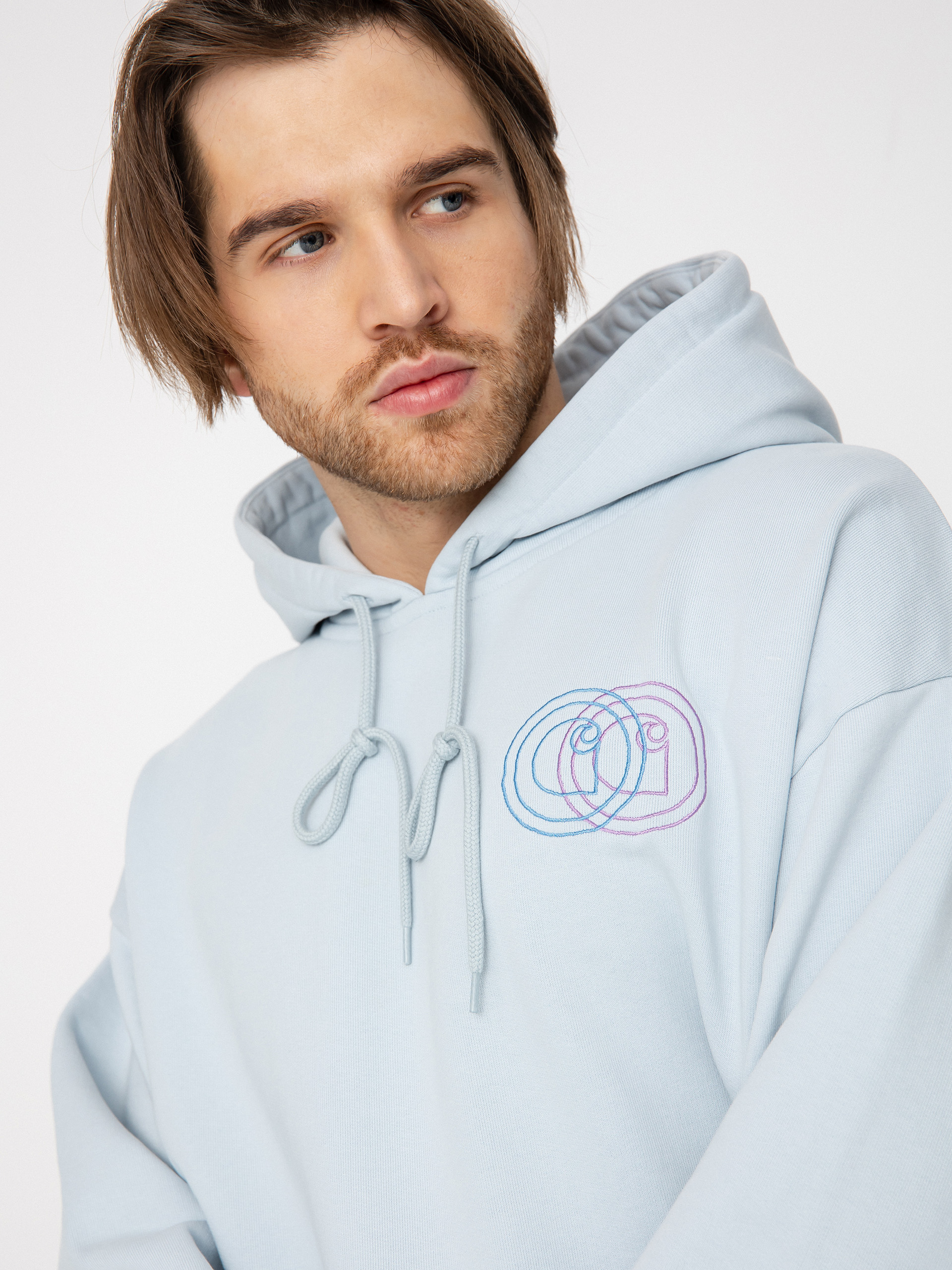 Mikina s kapucí Carhartt WIP Duel HD (icarus)