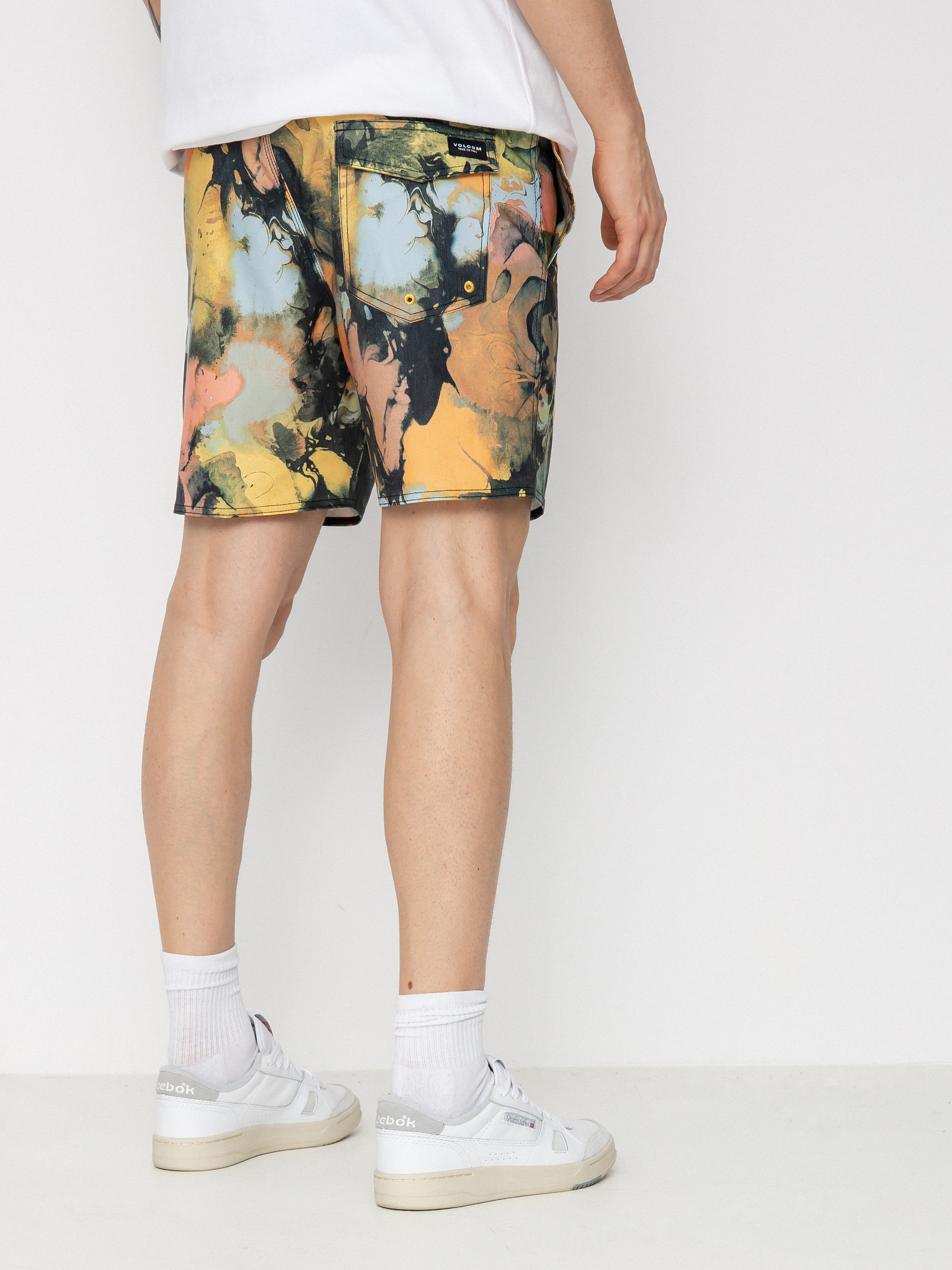 Kraťasy Volcom Chlorine Killer Stoney Trnk 17 (apricot)