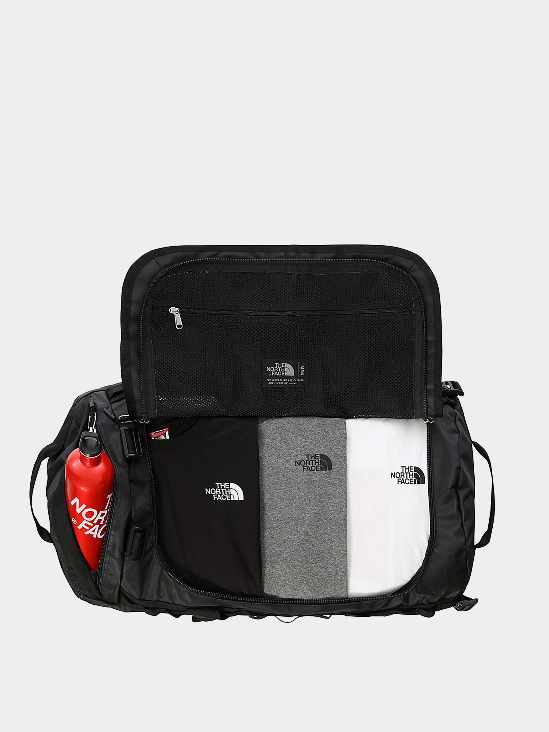 Taška The North Face Base Camp Duffel M (tnf black/tnf white)