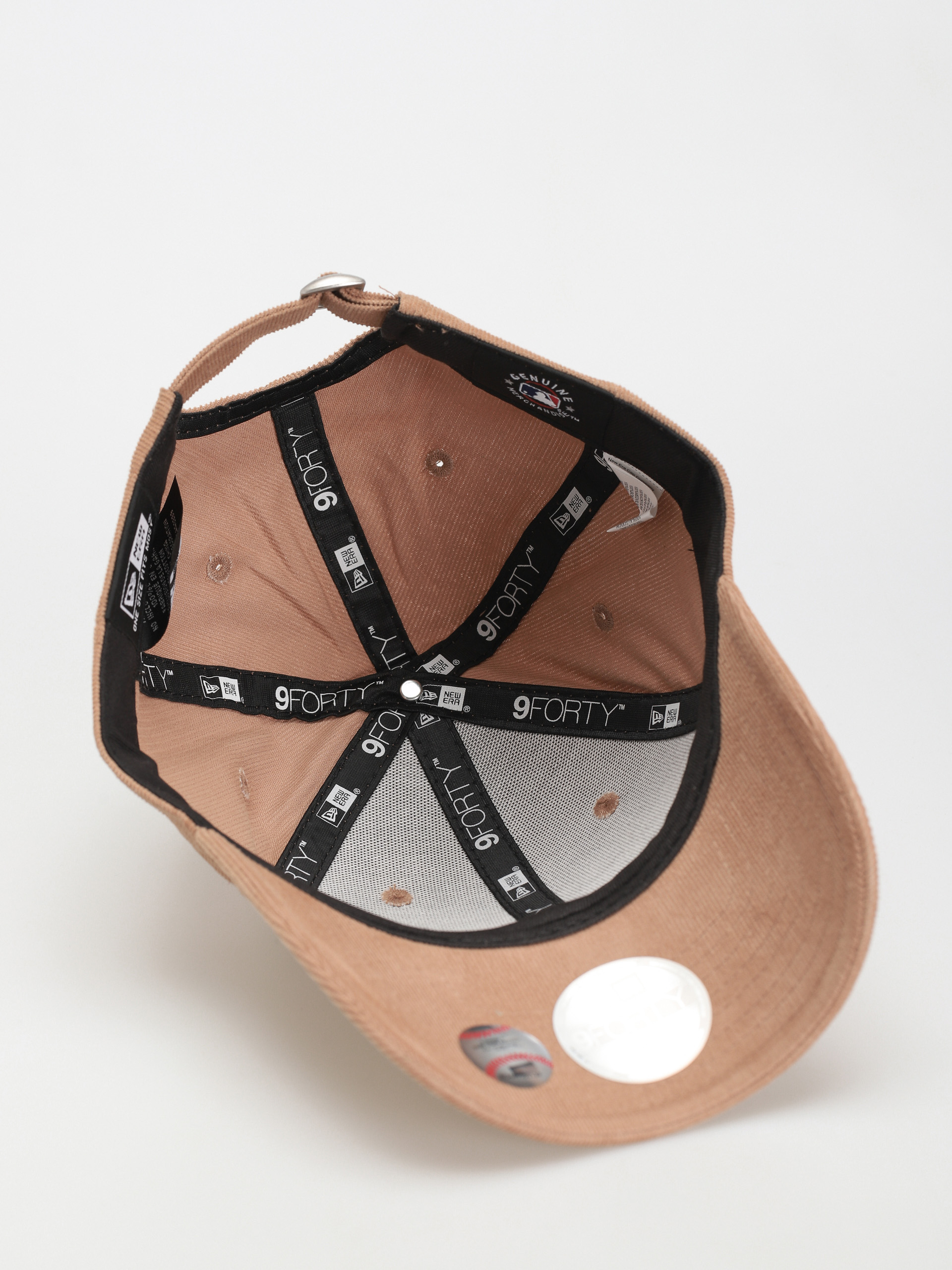 Kšiltovka  New Era Mini Cord Logo 9Forty New York Yankees Wmn (camel)