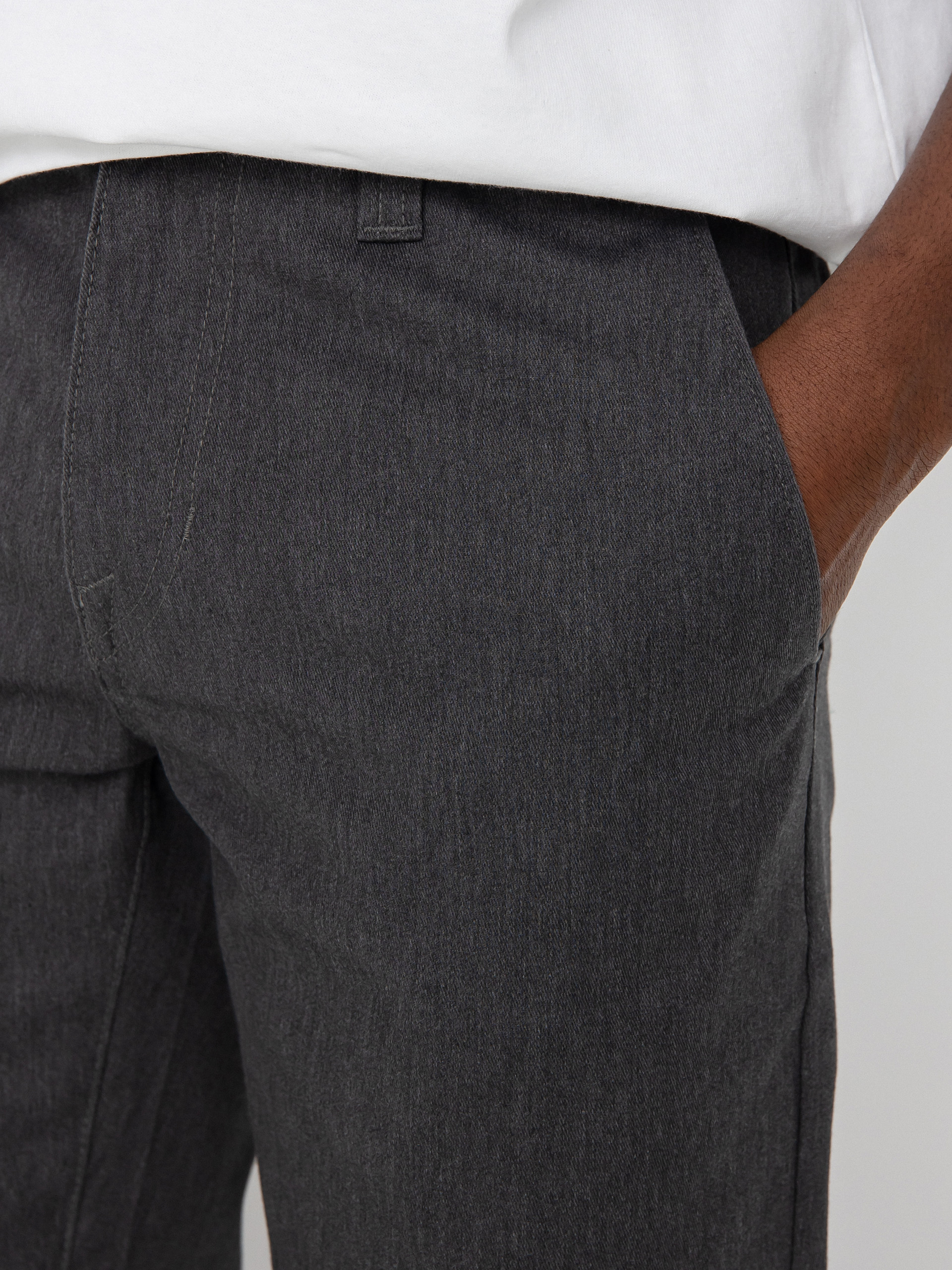 Kalhoty Volcom Frickin Modern Stret (charcoal heather)