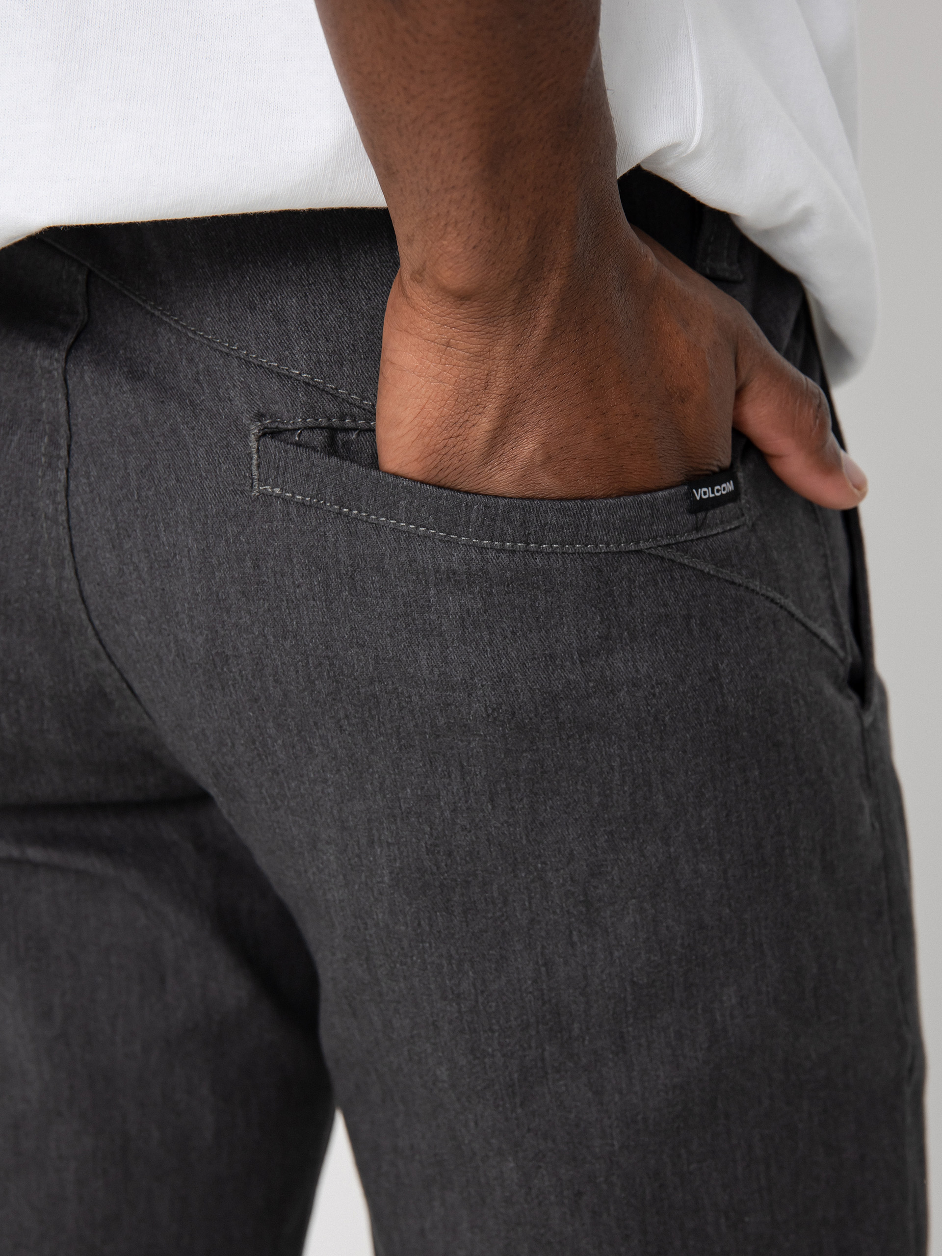 Kalhoty Volcom Frickin Modern Stret (charcoal heather)