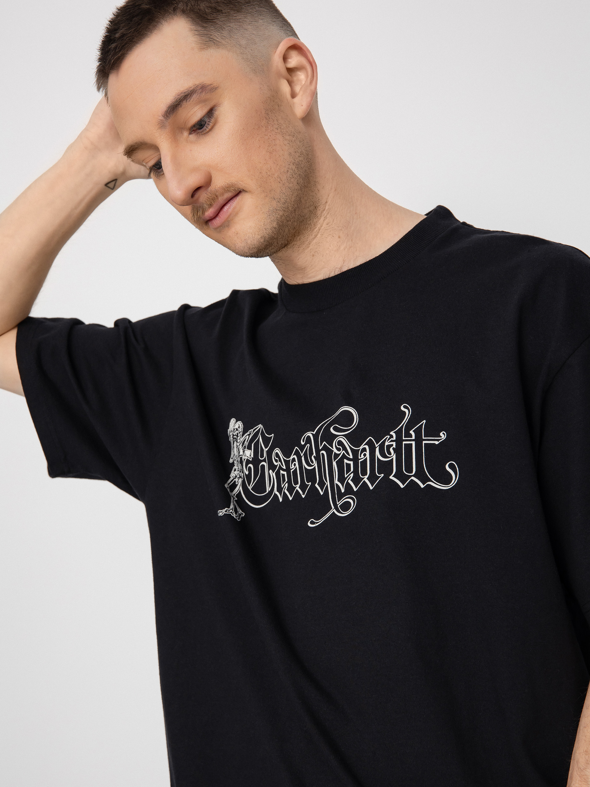 Tričko Carhartt WIP Scribe (black)