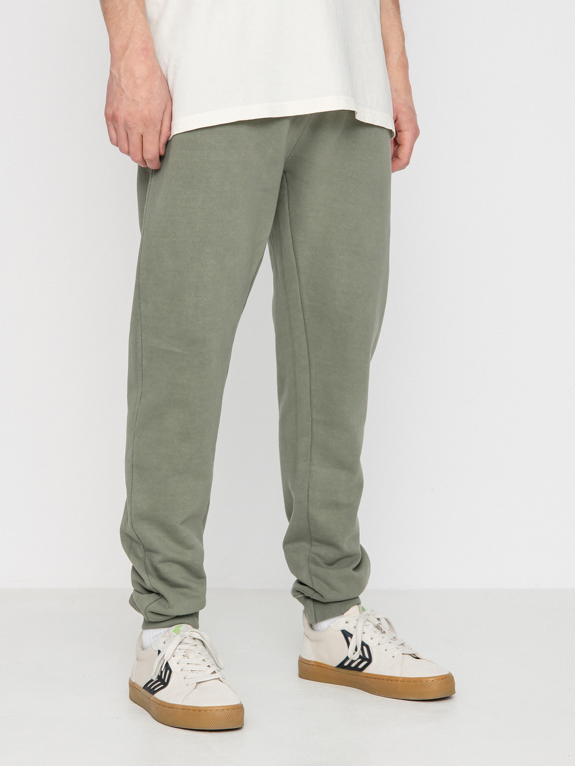 Kalhoty Brixton Vintage Reserve Jogger (olive surplus vintage wash)