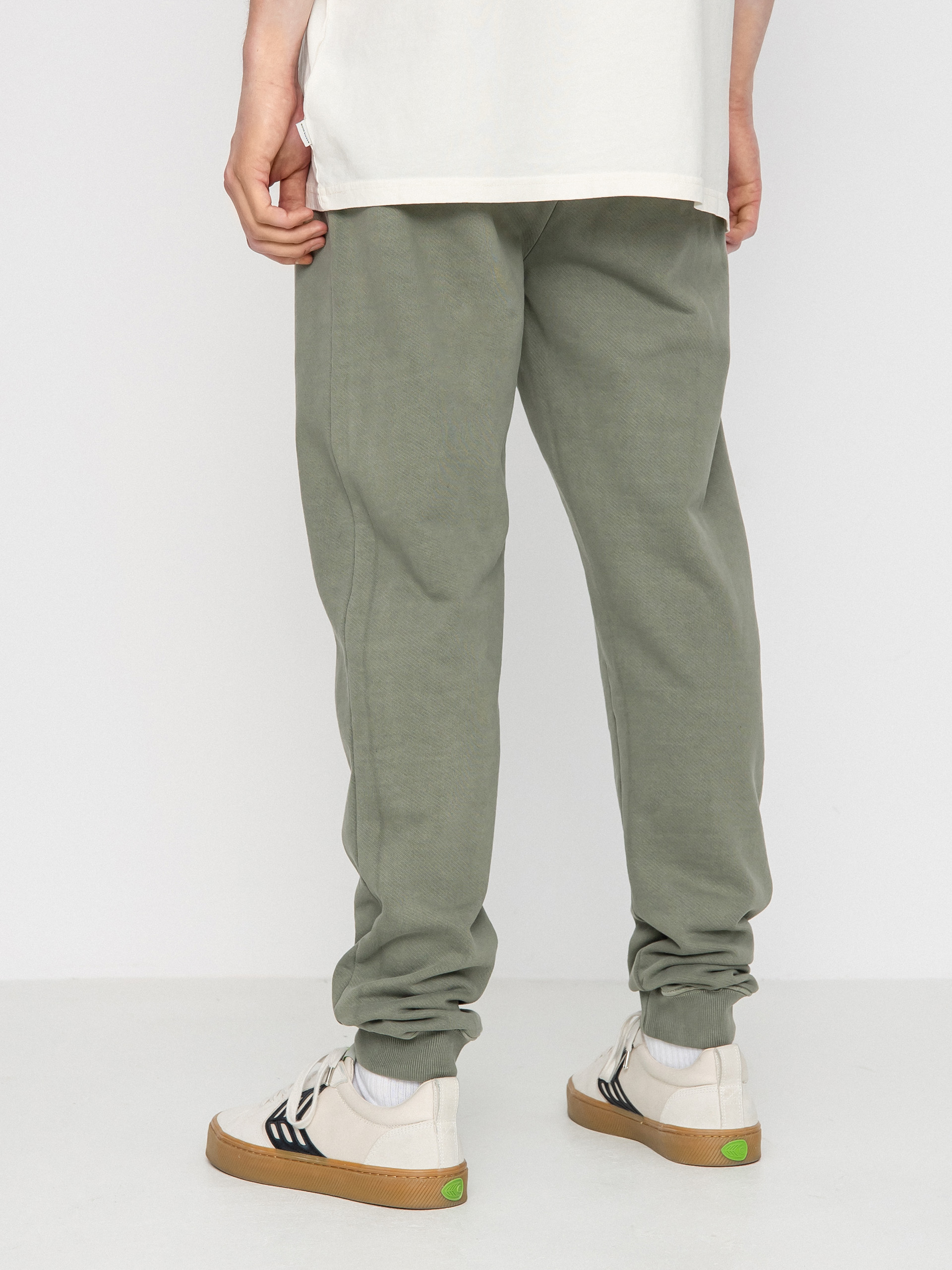 Kalhoty Brixton Vintage Reserve Jogger (olive surplus vintage wash)