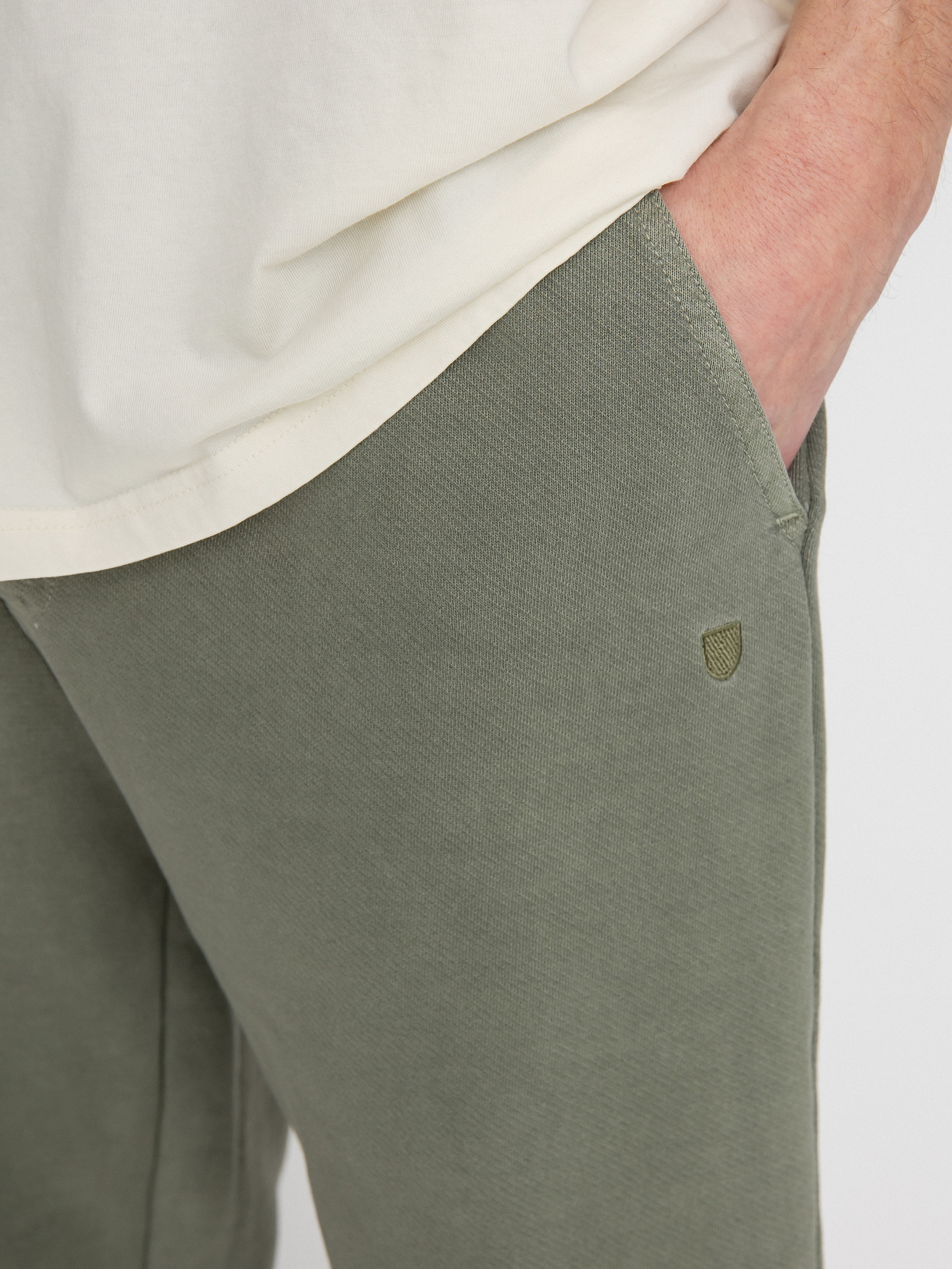 Kalhoty Brixton Vintage Reserve Jogger (olive surplus vintage wash)